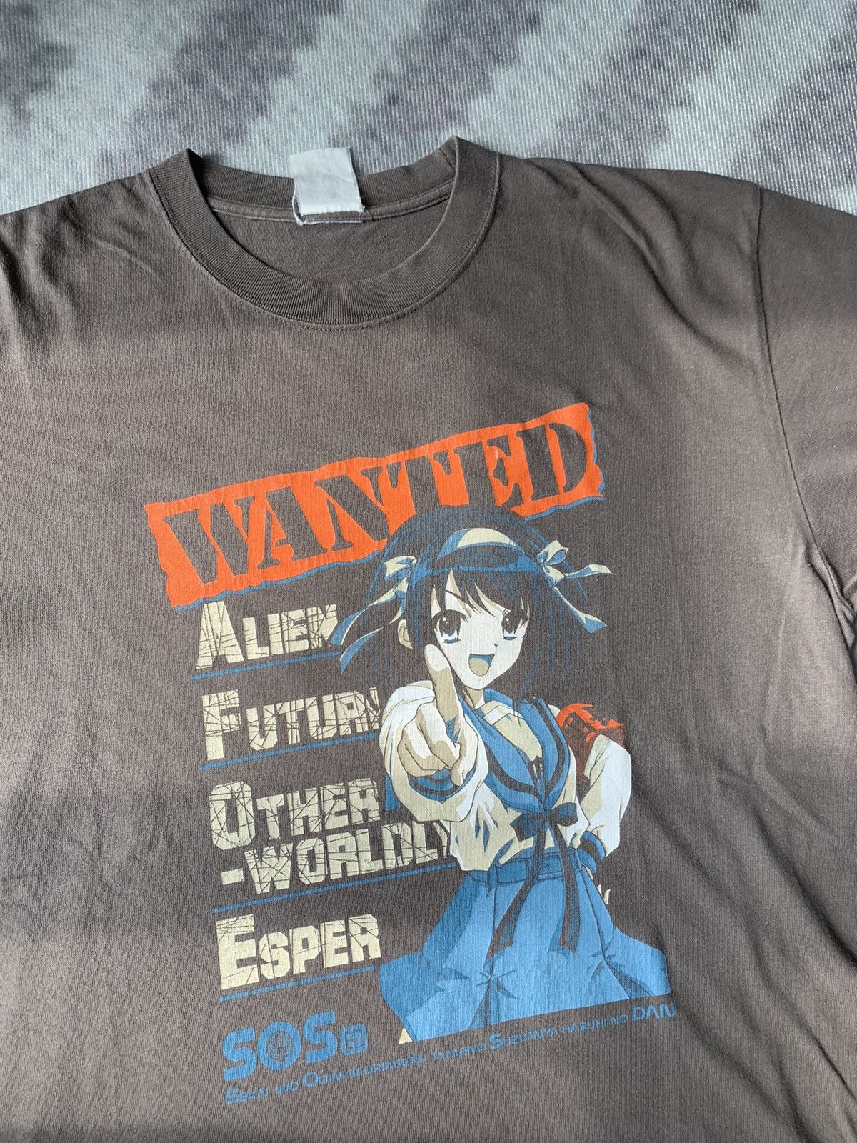 Anime Vintage Cospa Haruhi Suzumiya Anime Tshirt Hoodie, Sweatshirt | PodTeesHub.com