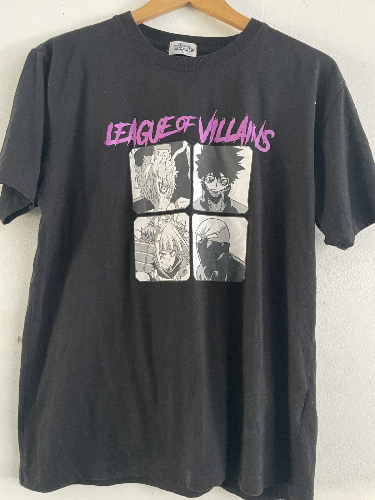 Anime Vintage My Hero Academia League Of Villains Anime Tee Hoodie, Sweatshirt | PodTeesHub.com