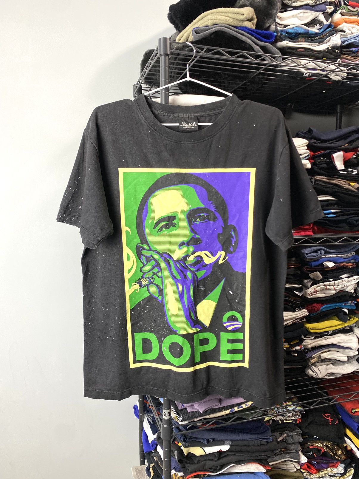 Vintage Obama Smoke Weed Dope Humor Funny T Shirt Hoodie, Sweatshirt | PodTeesHub.com