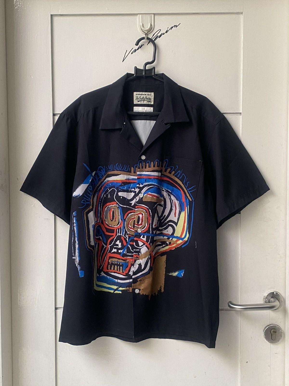 Jean Michel Basquiat Printed Shirt Hoodie, Sweatshirt | PodTeesHub.com