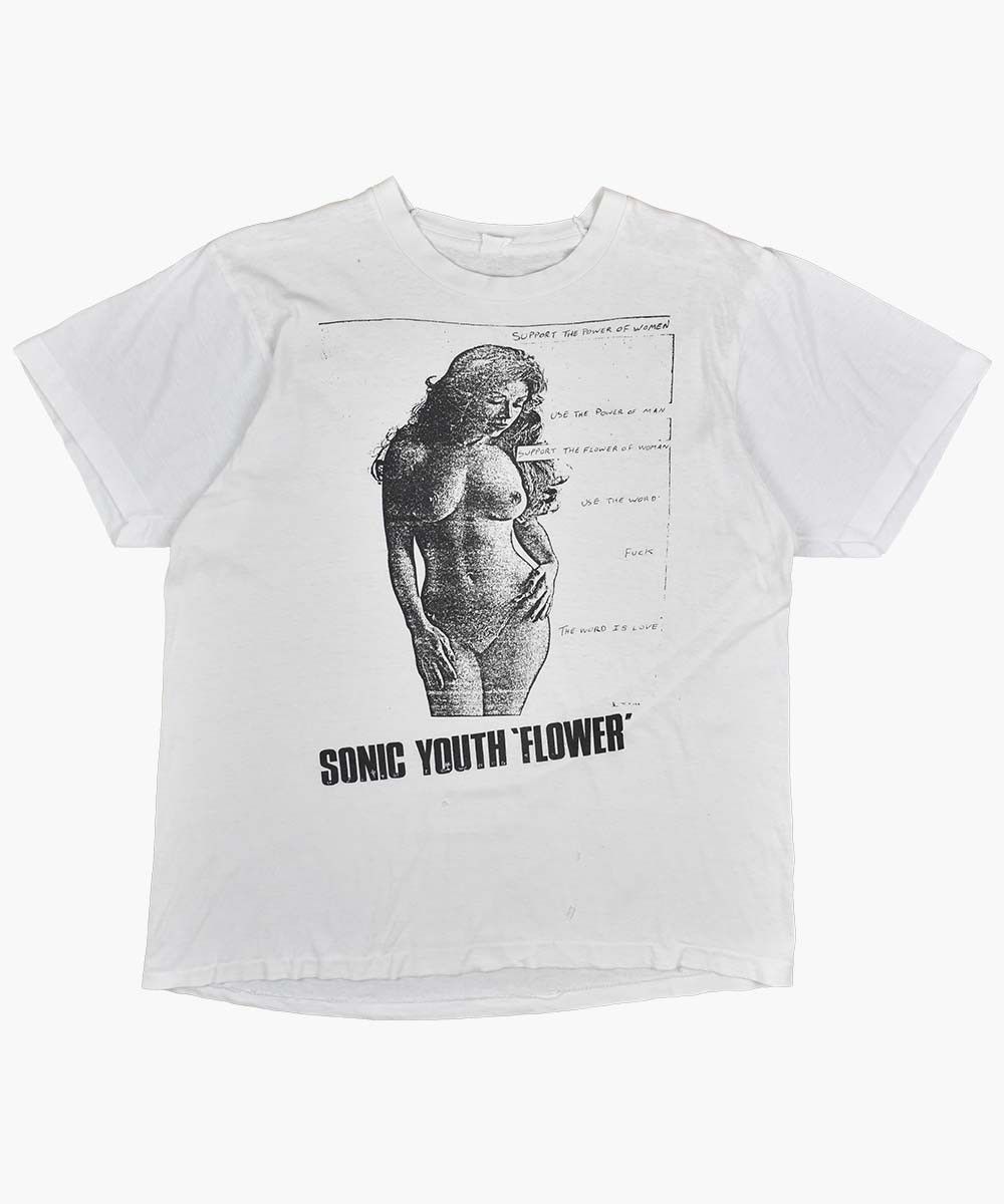 Vintage 1985 Sonic Youth T Shirt M Hoodie, Sweatshirt | PodTeesHub.com