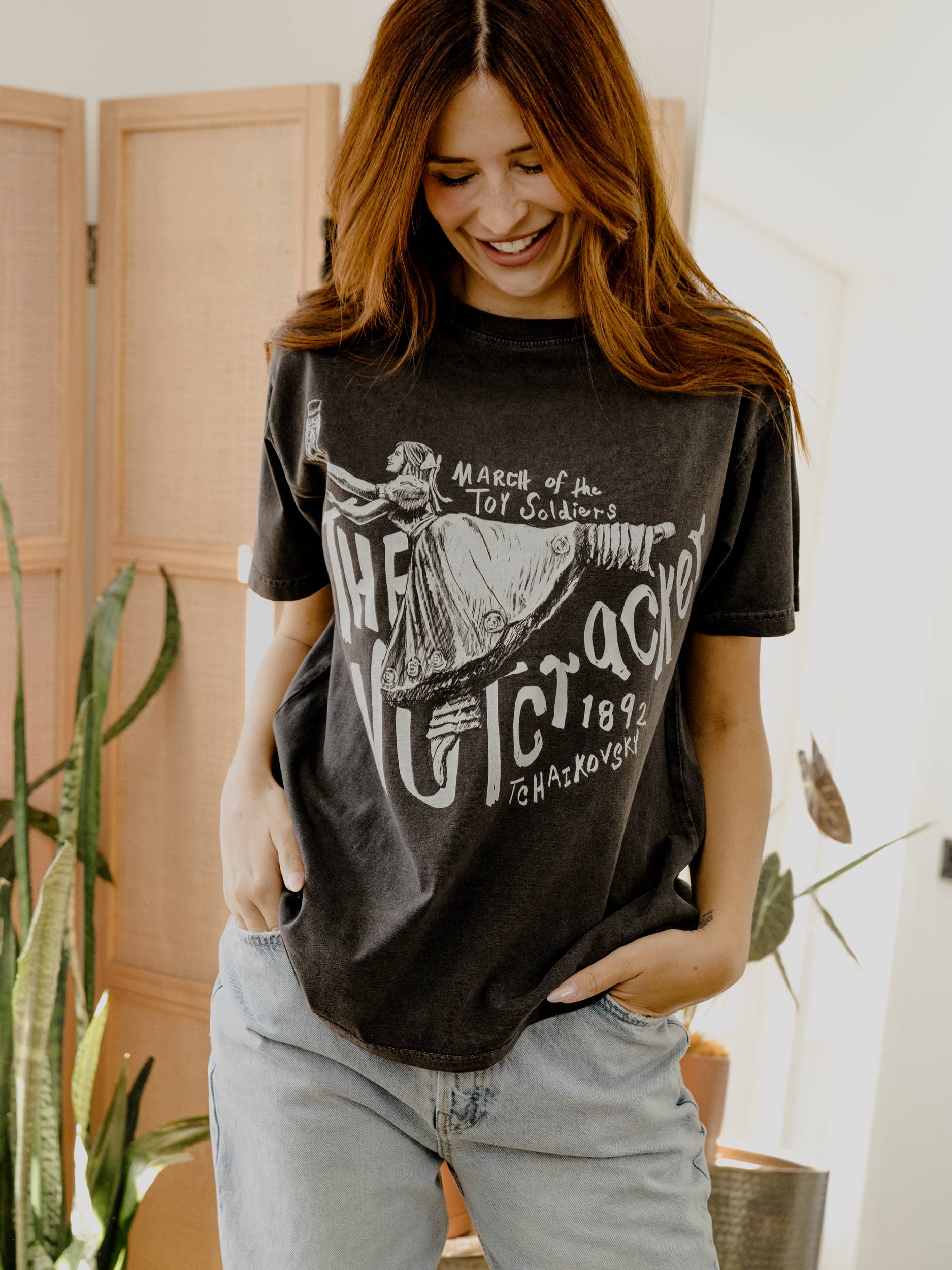 Christmas Holiday Nutcracker Charcoal Hi-Dive Tee Hoodie, Sweatshirt | PodTeesHub.com