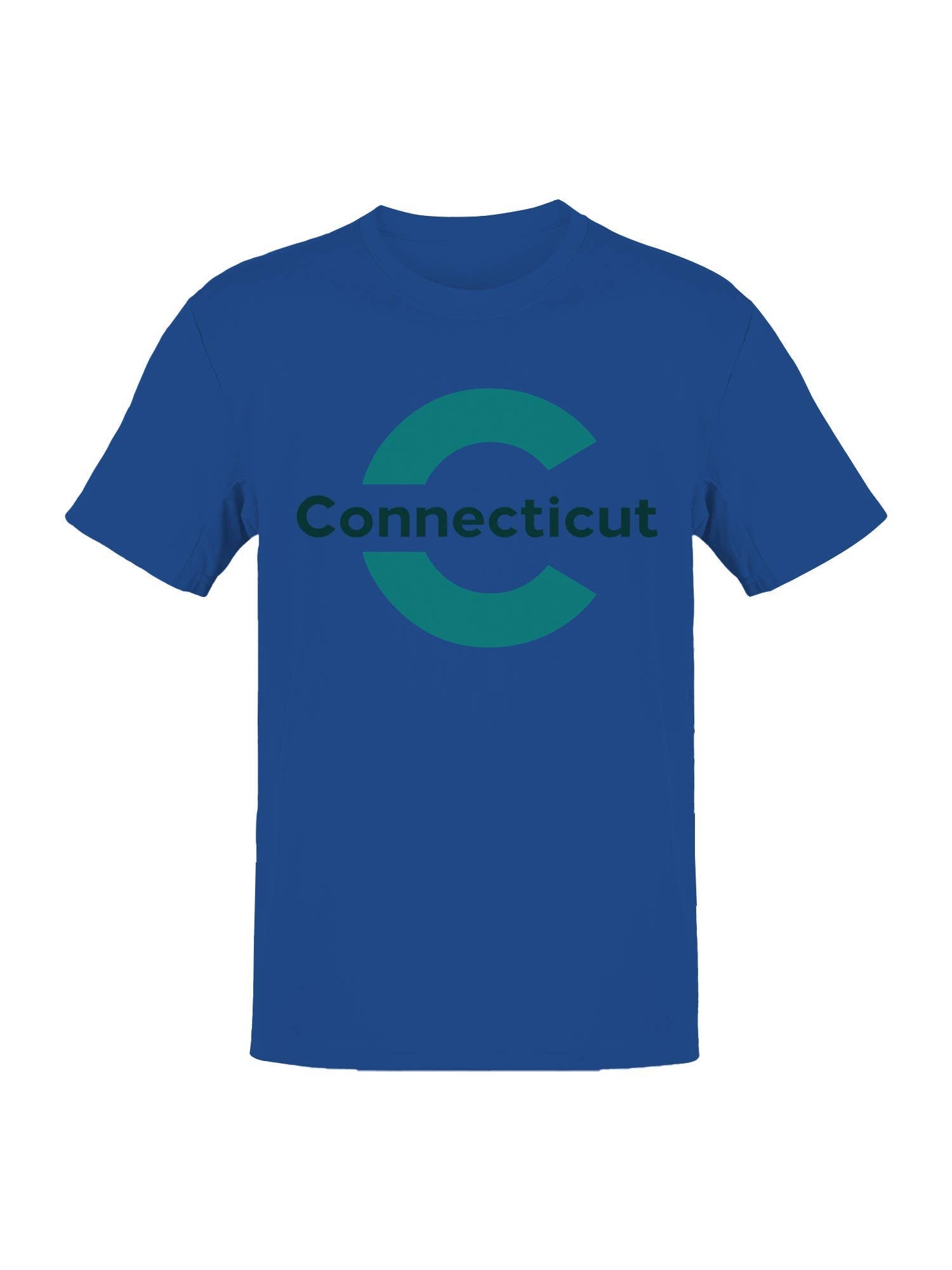 Connecticut Bold C Logo Design Men's T-Shirt Hoodie, Sweatshirt | PodTeesHub.com