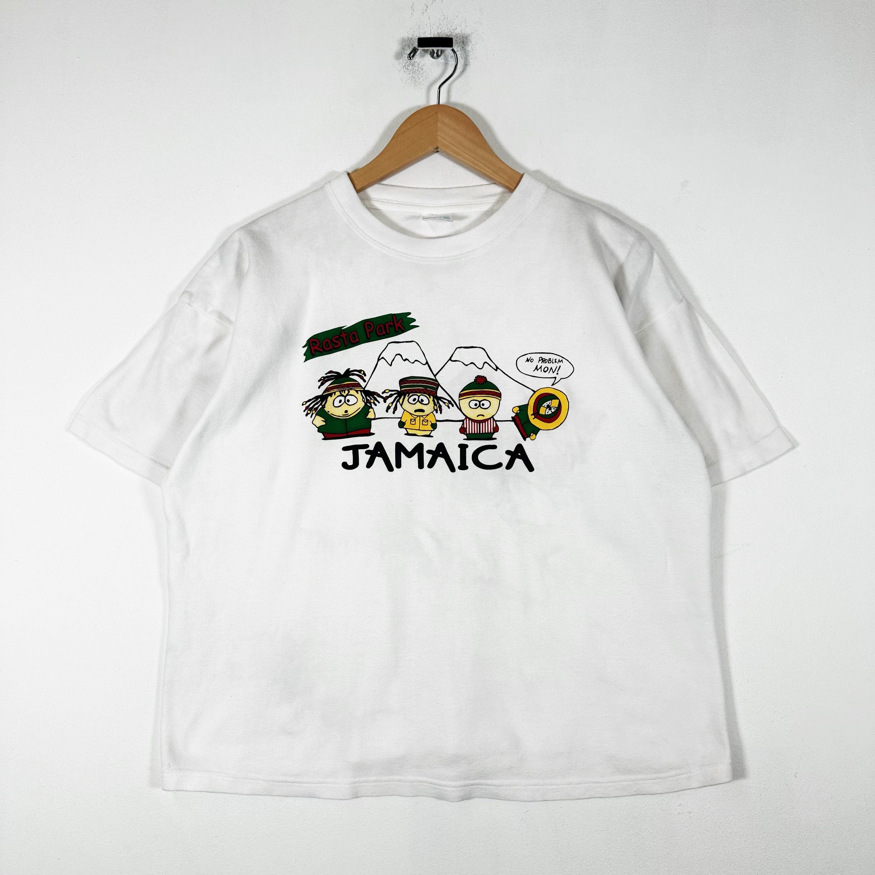 Vintage Jamaica Rasta Park South Park Parody T Shirt Hoodie, Sweatshirt | PodTeesHub.com