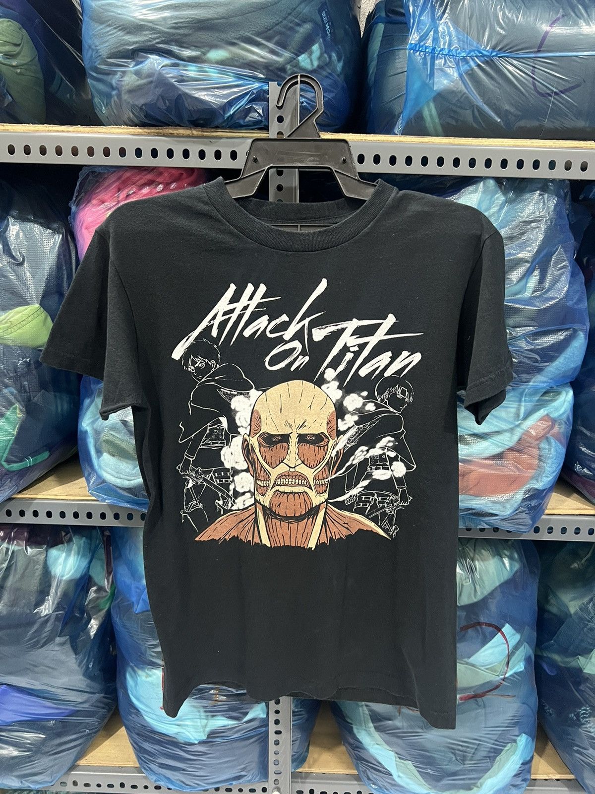 Japanese Brand Grailsale Attack Titan Mikasa Big Graphical Art Anime T-Shirts, Hoodie, Sweatshirt