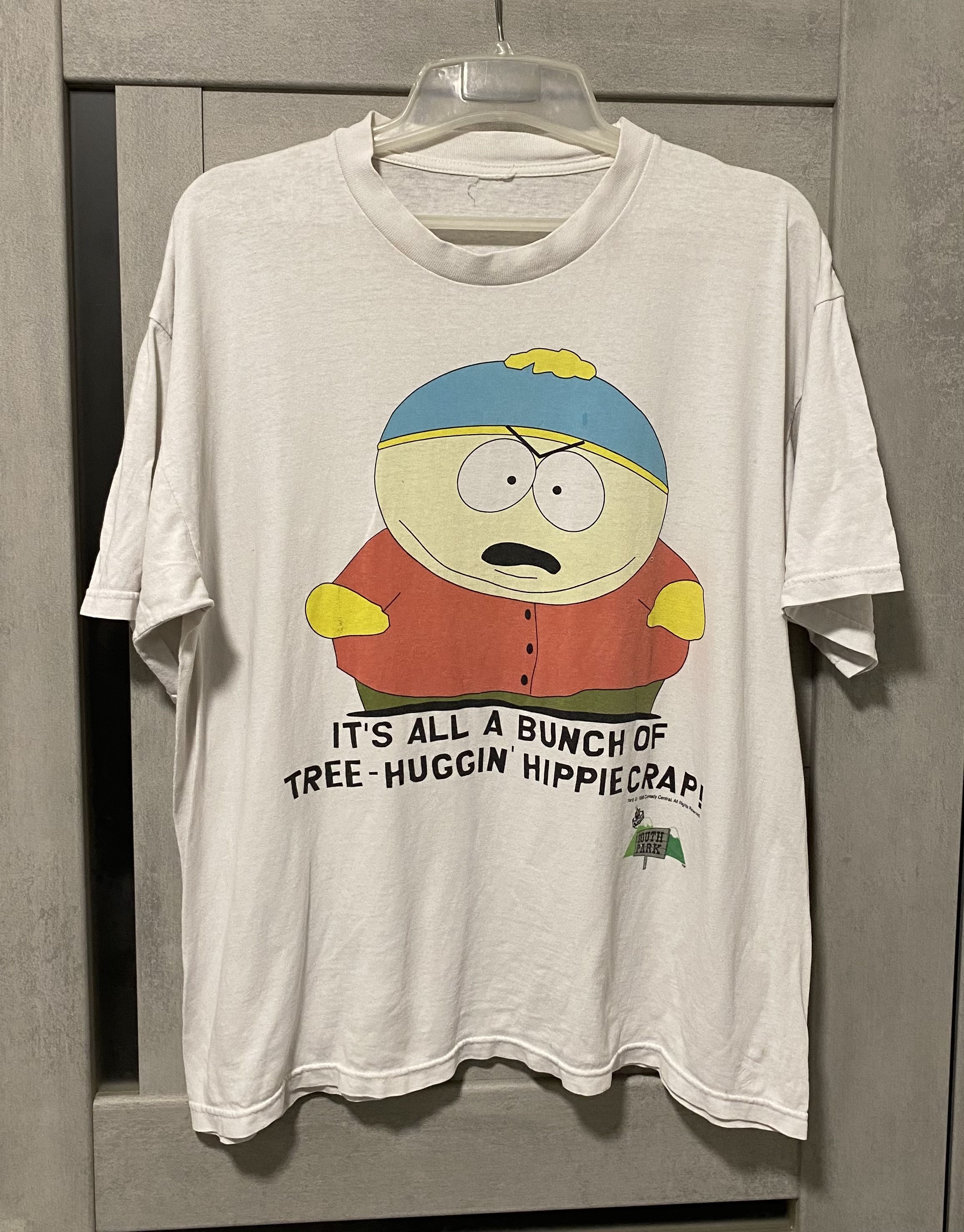 Vintage 1998 South Park Cartman T Shirt Hoodie, Sweatshirt | PodTeesHub.com