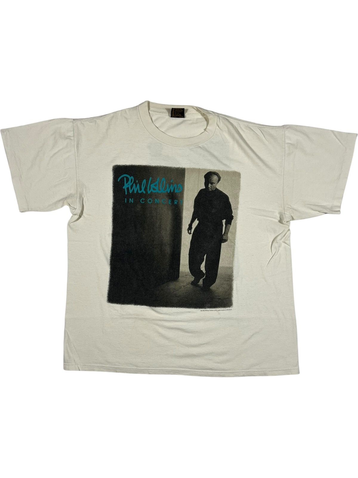 Brockum 1994 Phil Collins In Concert Vintage Brockum T Shirt Hoodie, Sweatshirt | PodTeesHub.com