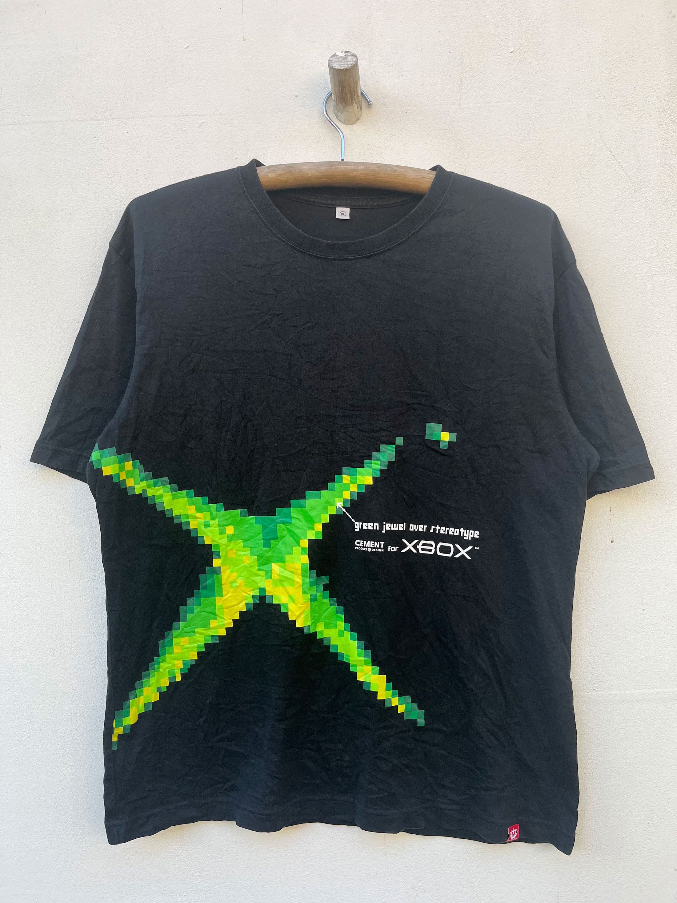 Japanese Brand X Sci Fi Fantasy Vintage Xbox Video Game Console Promo Shirt T-Shirts, Hoodie, Sweatshirt