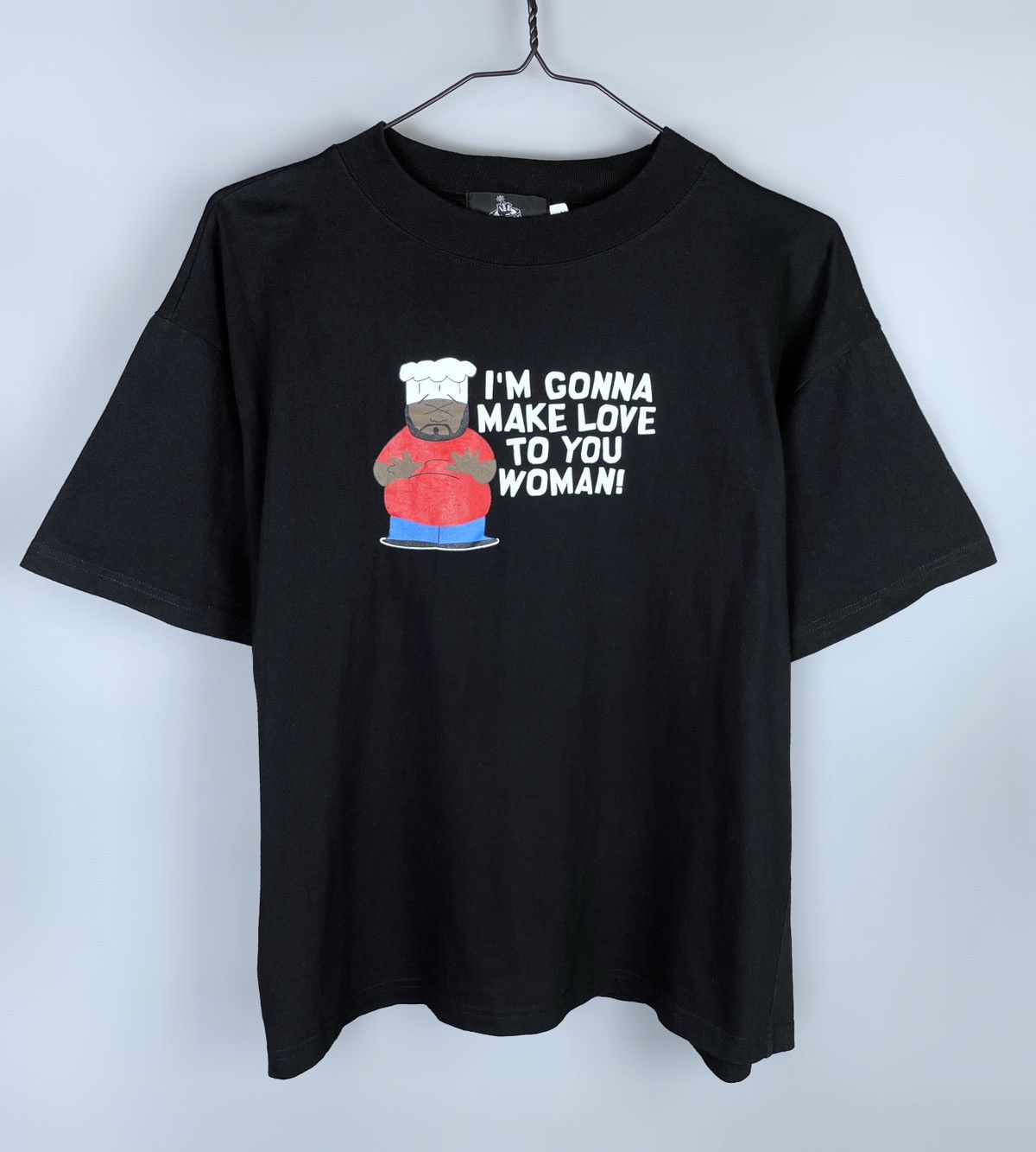 Vintage 2000 South Park Chef I M Gonna Make Love Tee Sz M Hoodie, Sweatshirt | PodTeesHub.com