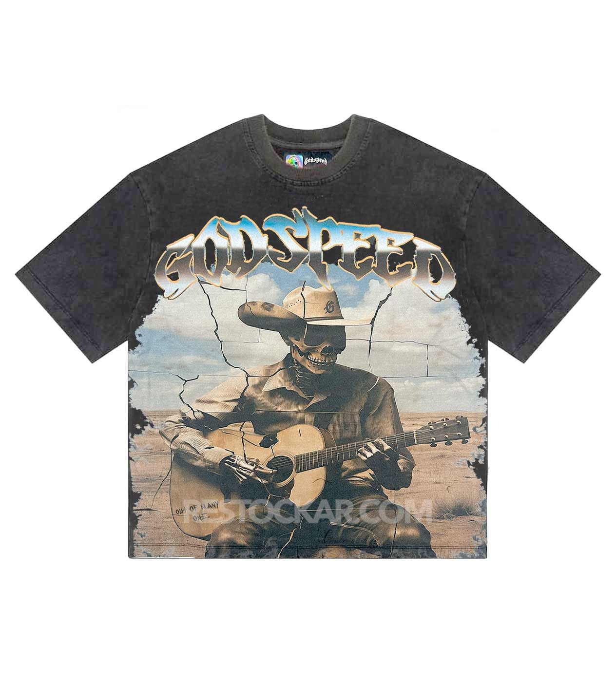 Godspeed Virtuoso Tee Washed Grey Hoodie, Sweatshirt | PodTeesHub.com