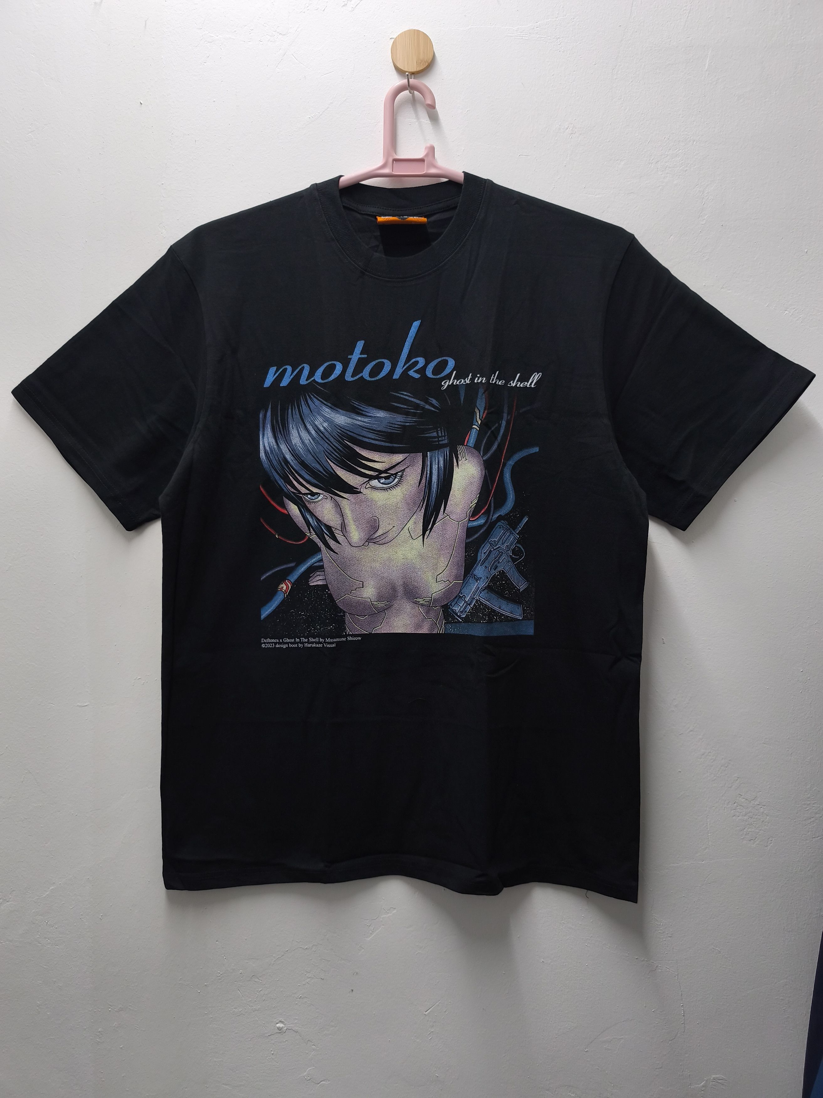 Anime Ghost In The Shell Around The Cyborg T Shirt Hoodie, Sweatshirt | PodTeesHub.com