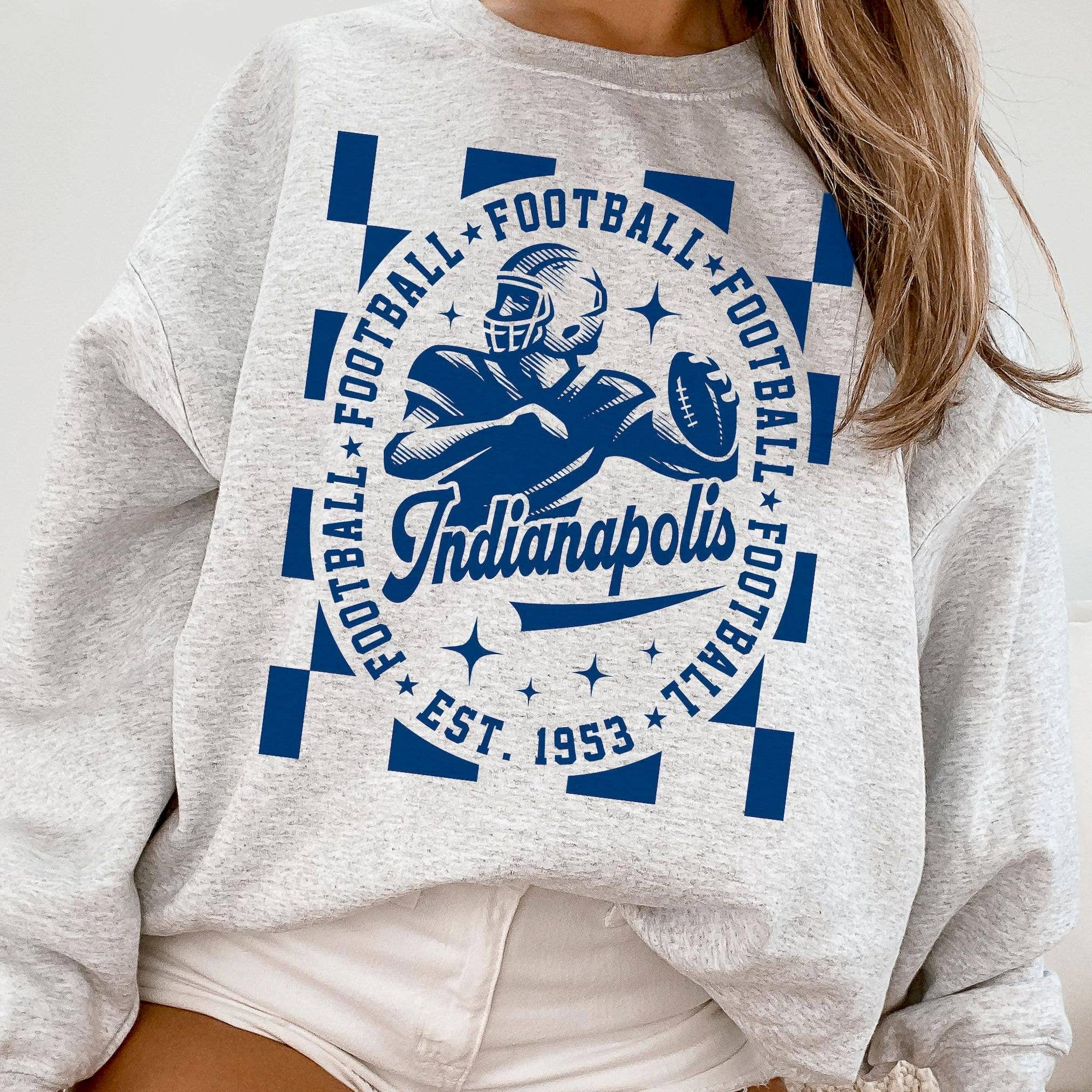 Vintage Indianapolis Colts Football Sweatshirt For Fans T-Shirts, Hoodie | PodTeesHub.com