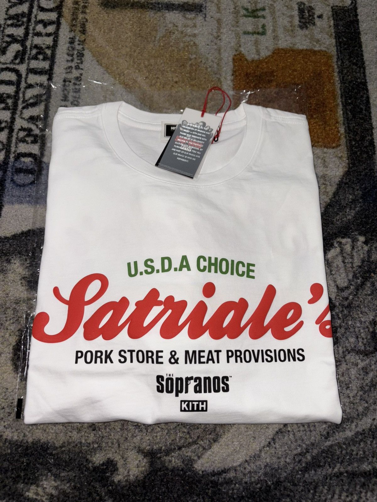 The Sopranos Satriale S Vintage Tee White Hoodie, Sweatshirt | PodTeesHub.com
