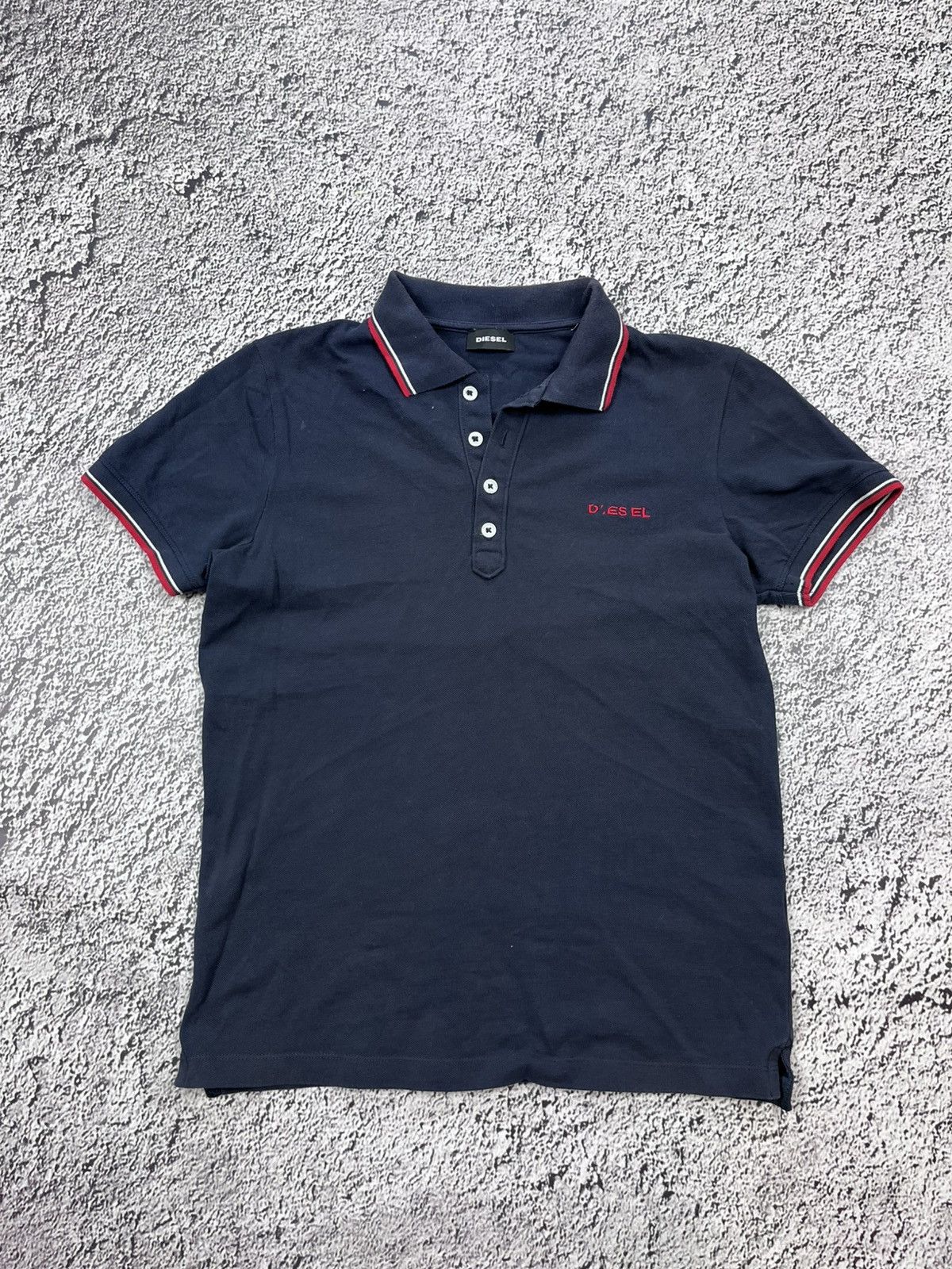 Vintage Y2k Diesel Logo 1 4 Polo Tee Streetwear Casual S Hoodie, Sweatshirt | PodTeesHub.com