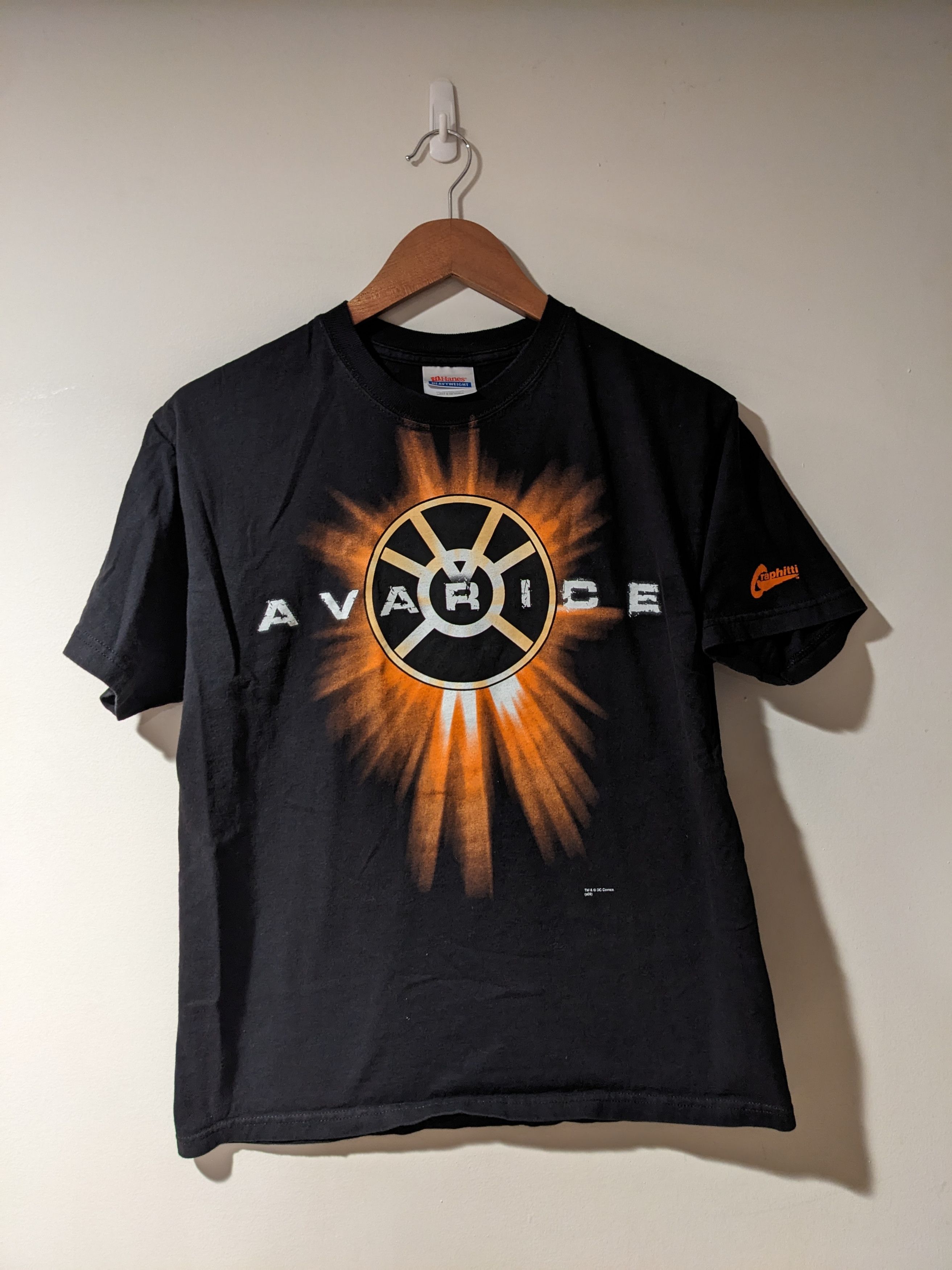 Vintage 2009 Avarice The Green Lantern Graphitti T Shirt Hoodie, Sweatshirt | PodTeesHub.com