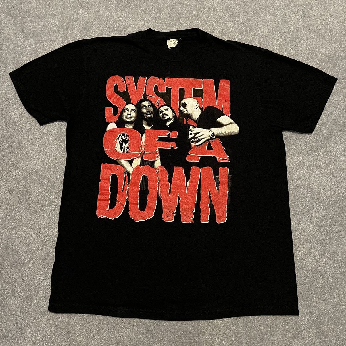 Vintage 2000s System Of A Down Band Members Graphic Logo Tee Hoodie, Sweatshirt | PodTeesHub.com