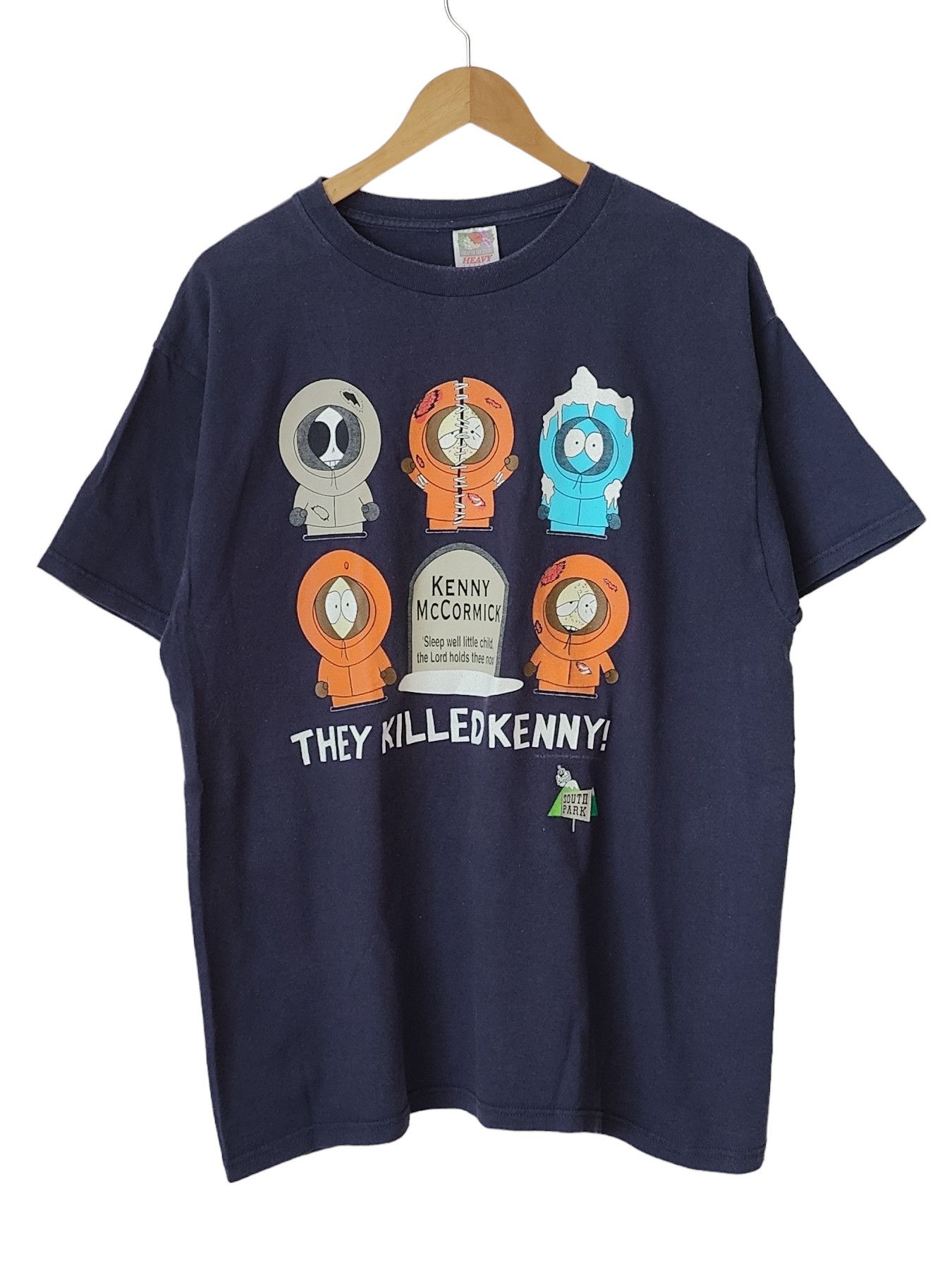 Vintage The South Park Killed Kenny 1999 Vtg Cartoon Tshirt Vintage Hoodie, Sweatshirt | PodTeesHub.com
