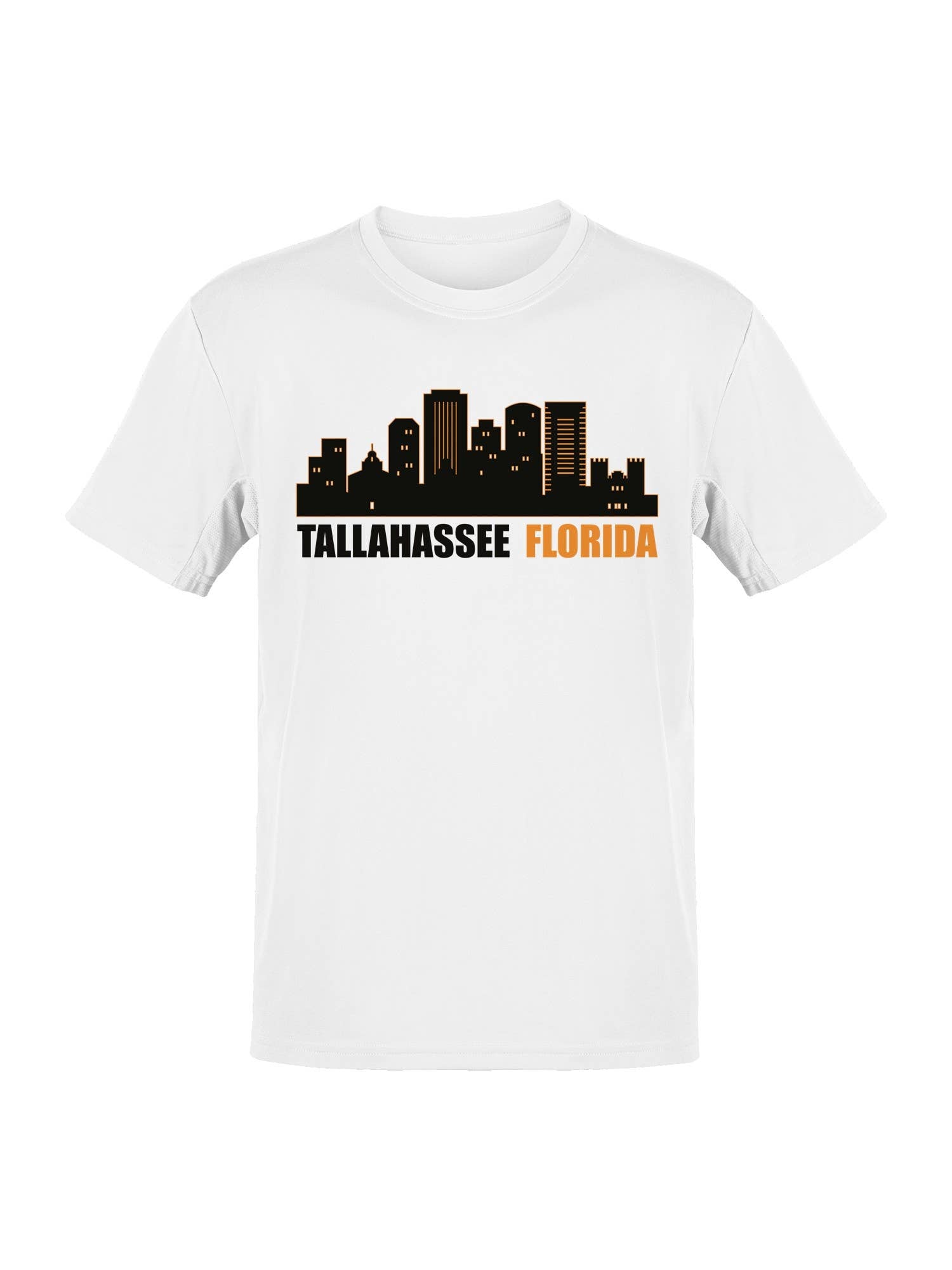 Tallahassee Florida Skyline Design Men's T-Shirt Hoodie, Sweatshirt | PodTeesHub.com