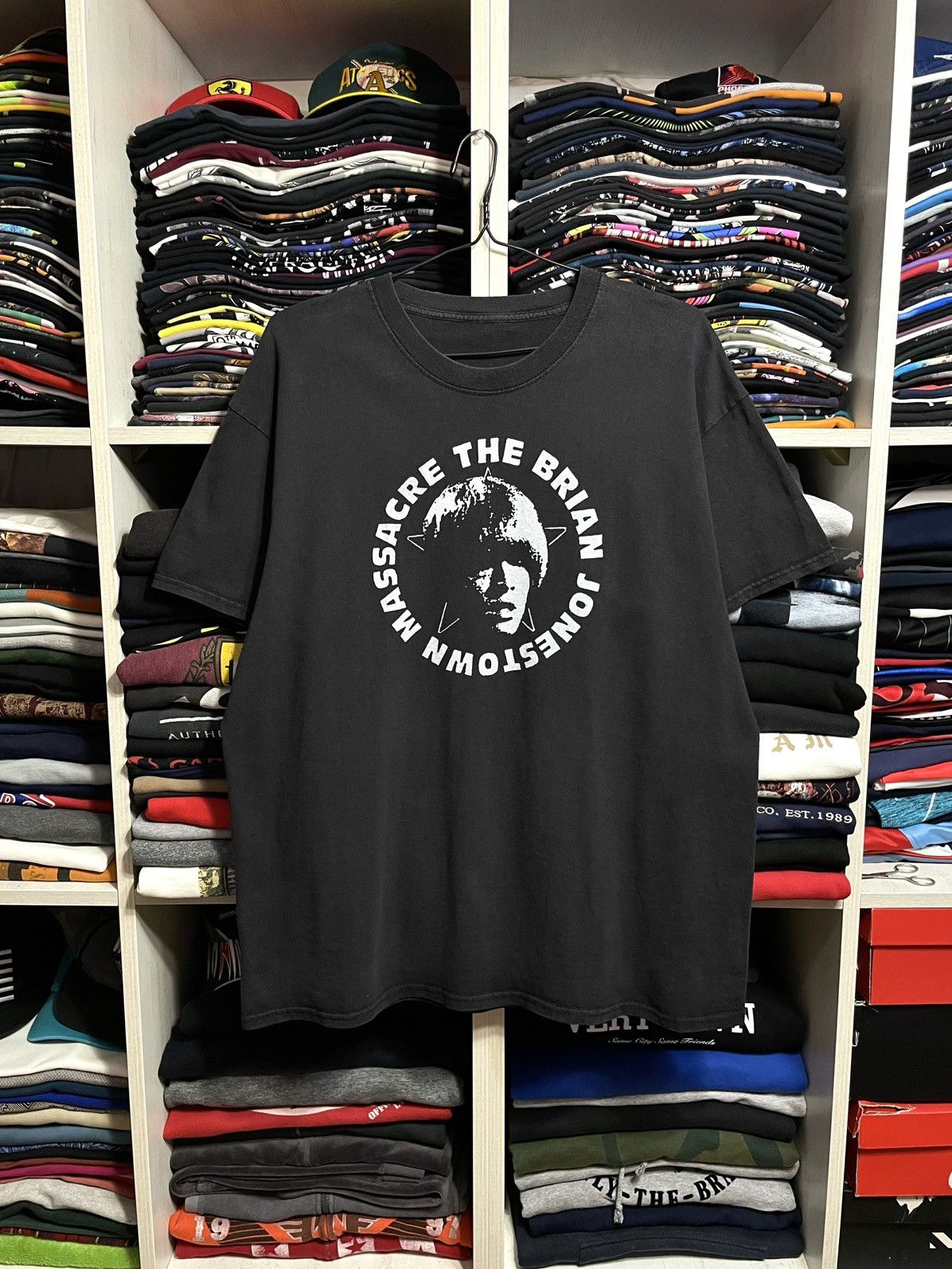 Band Tees Vintage The Brian Jonestown Massacre Rock Band Faded T Shirt Hoodie, Sweatshirt | PodTeesHub.com