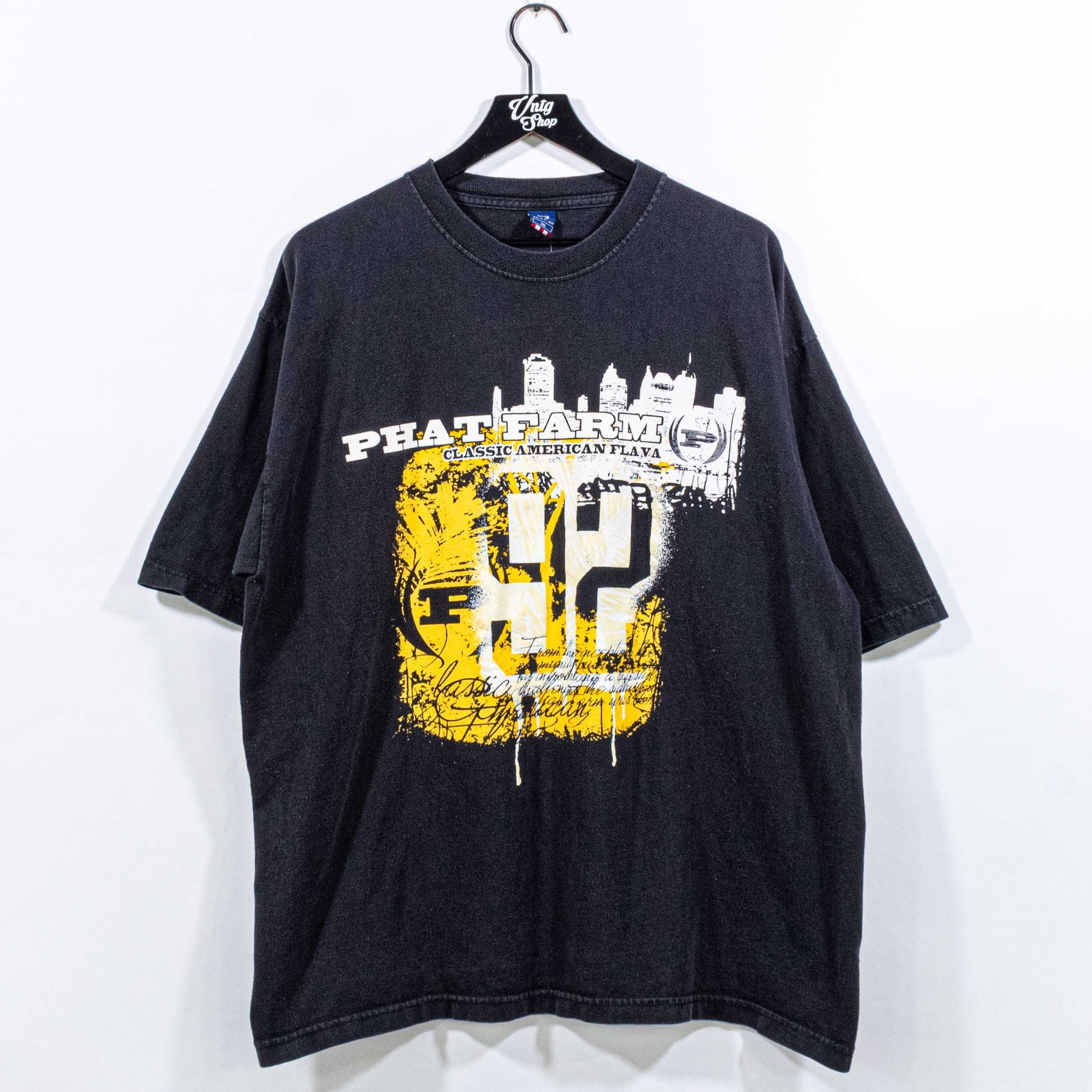 Farm Phat Farm Hip Hop T Shirt City Made In Usa Xl Vtg 90s Skater Hoodie, Sweatshirt | PodTeesHub.com