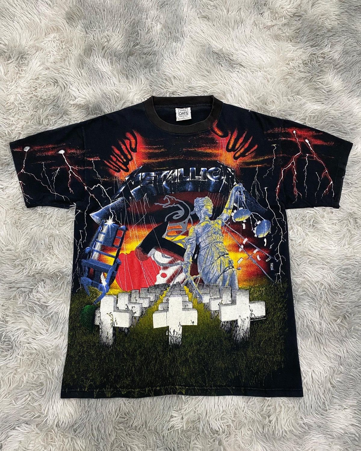 Vintage Metallica Shirt 1991 Hoodie, Sweatshirt | PodTeesHub.com