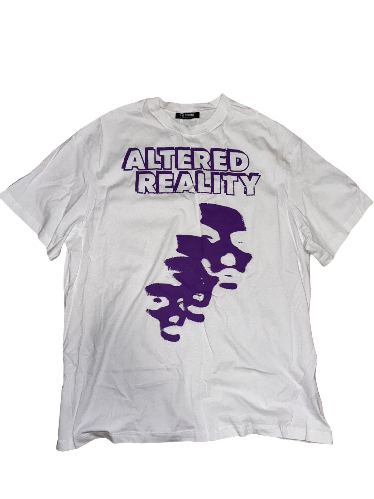 Simons Raf Simons Oversized Altered Reality T Shirt Hoodie, Sweatshirt | PodTeesHub.com