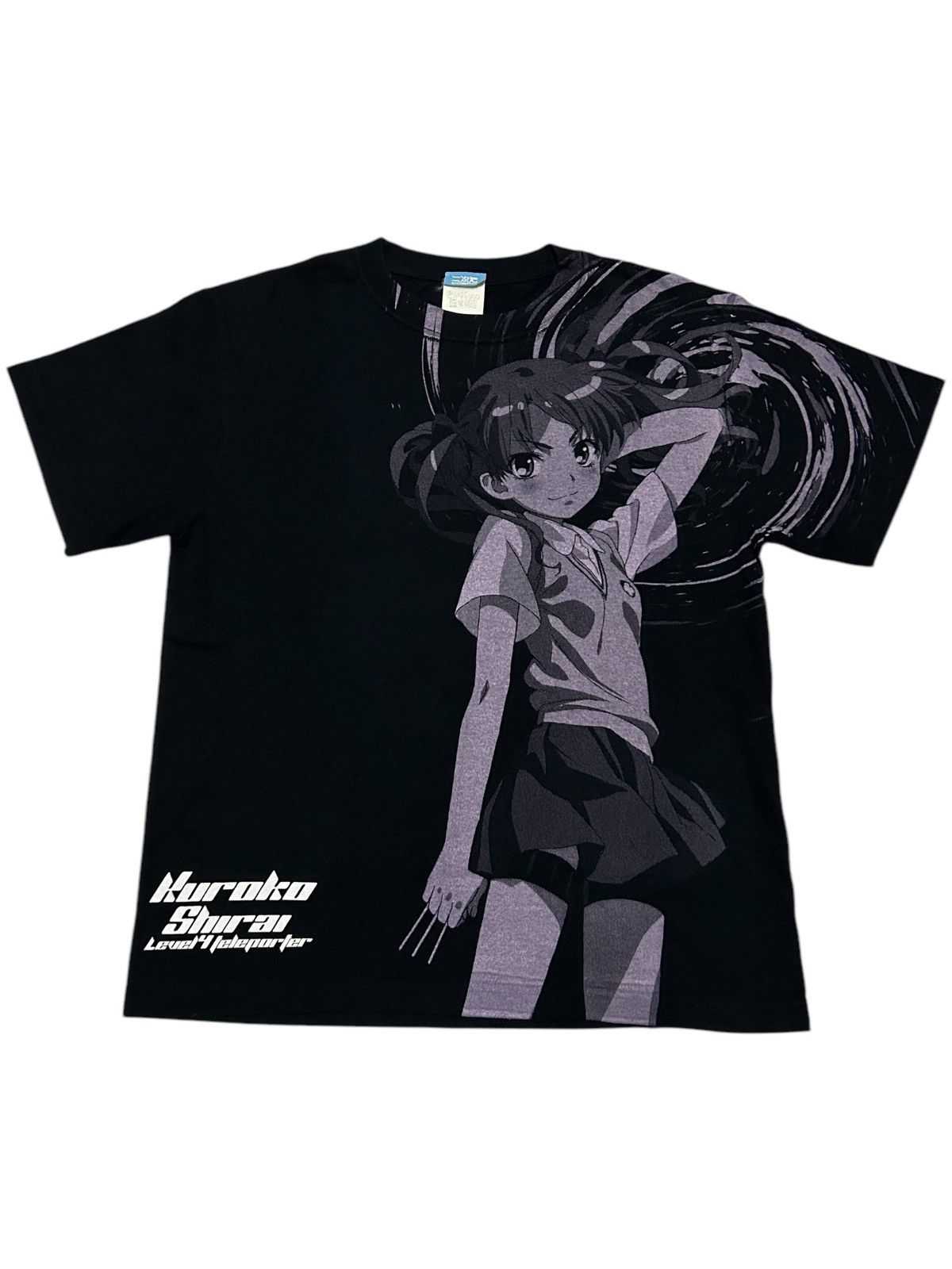 Kapital X Vintage Rare Vintage Japanese Anime Railgun Kuroko Shiray T-Shirts, Hoodie, Sweatshirt