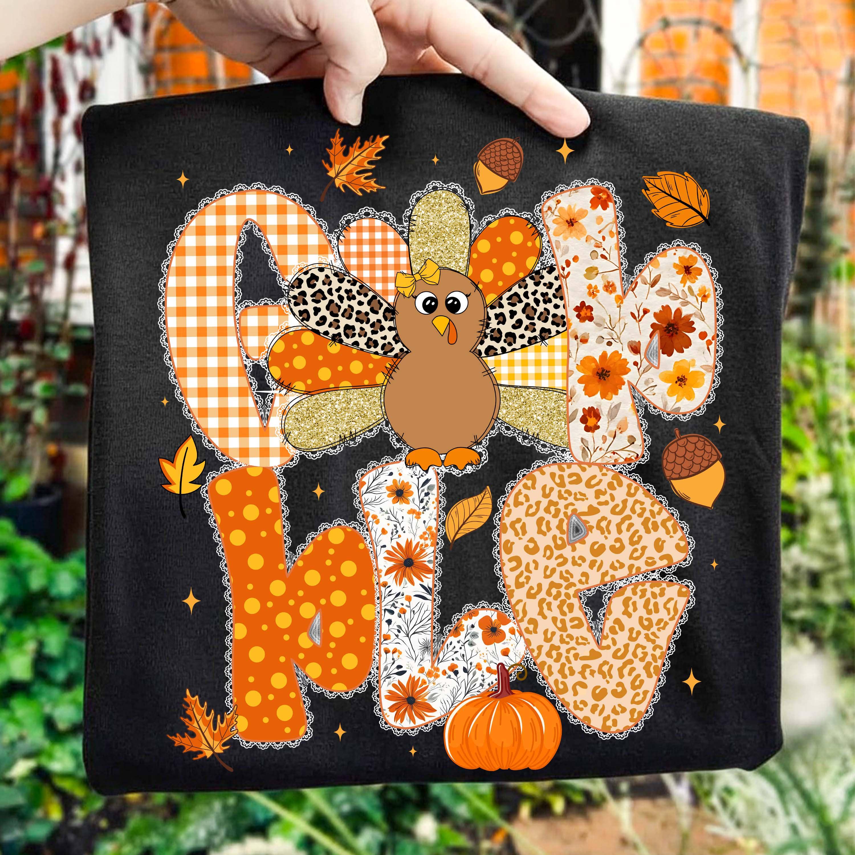 Gobble Coquette Turkey Thanksgiving Shirt Design Hoodie, Sweatshirt | PodTeesHub.com