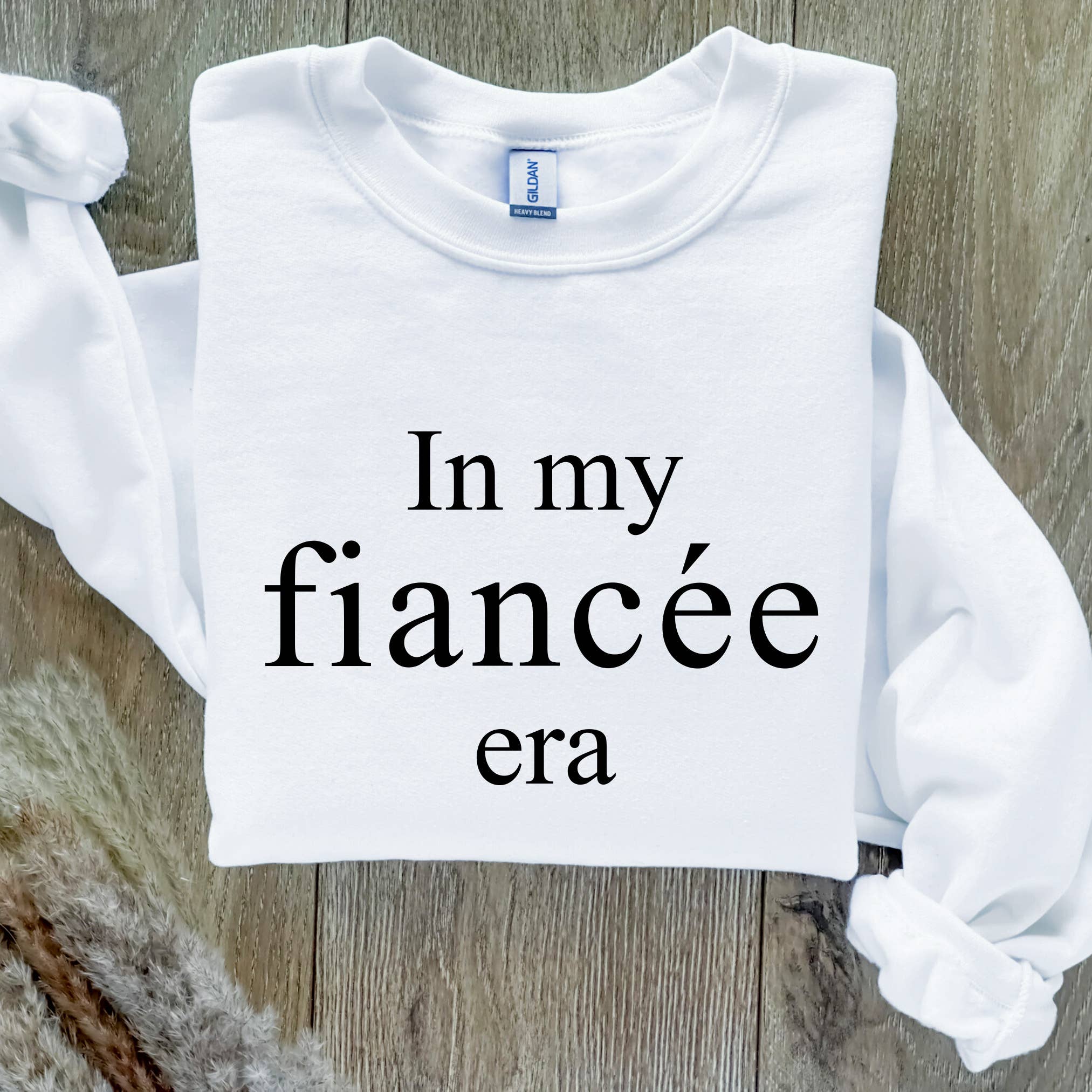 In My Fiancee Era - Bride Engagement Bachelorette Sweatshirt T-Shirts, Hoodie | PodTeesHub.com