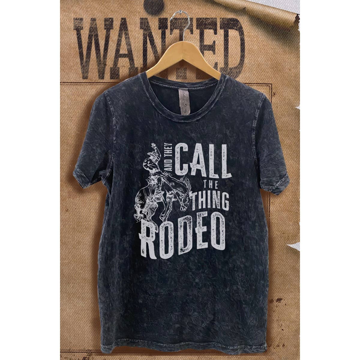 They Call the Thing Rodeo Wash Vintage Graphic  Tee Hoodie, Sweatshirt | PodTeesHub.com