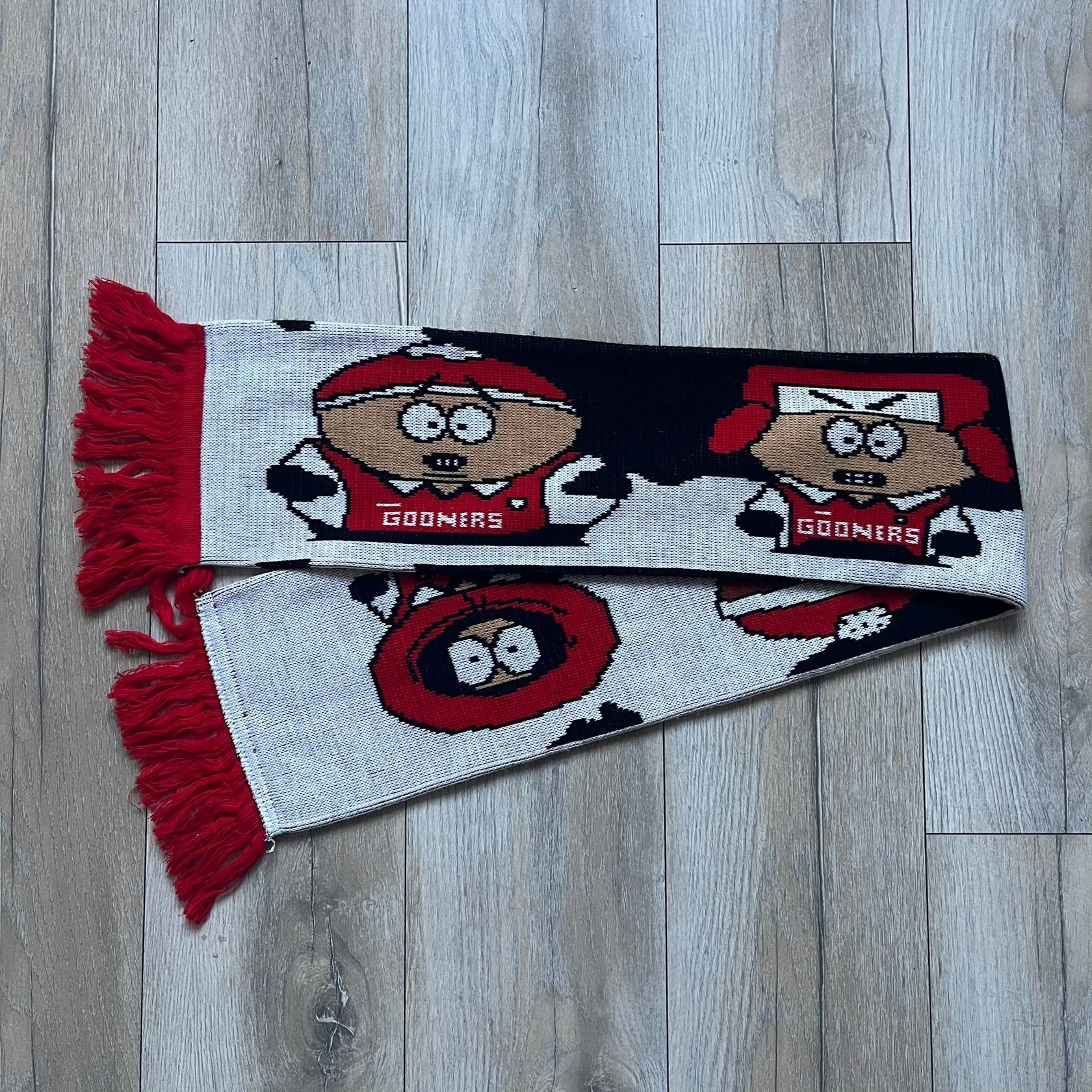 Vintage South Park Arsenal 1990 S Gooners Football Scarf T-Shirts, Hoodie, Sweatshirt