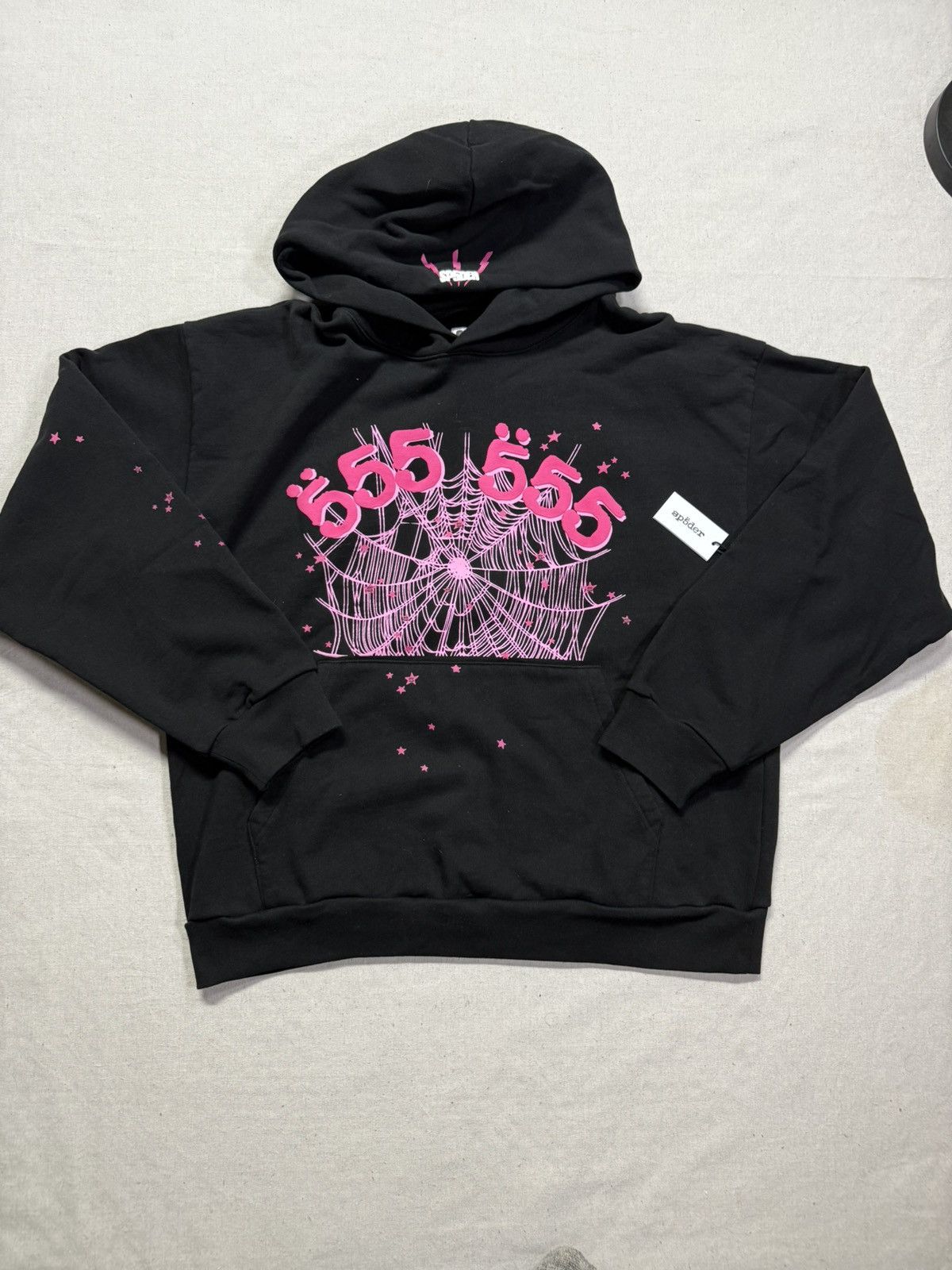 Sp5der Angle Number Hoodie Black T-Shirts, Sweatshirt | PodTeesHub.com
