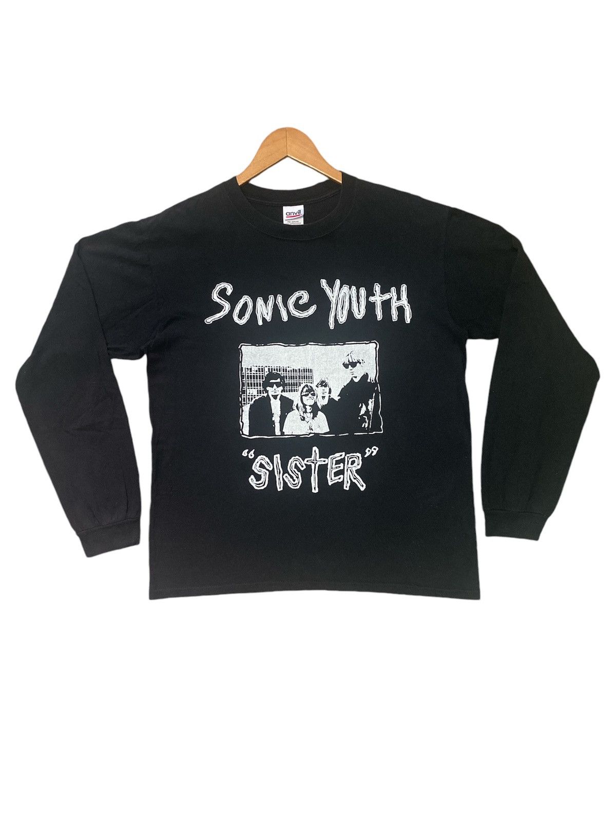 Rare Vintage Sonic Youth Sister Album Long Sleeve Tee Hoodie, Sweatshirt | PodTeesHub.com