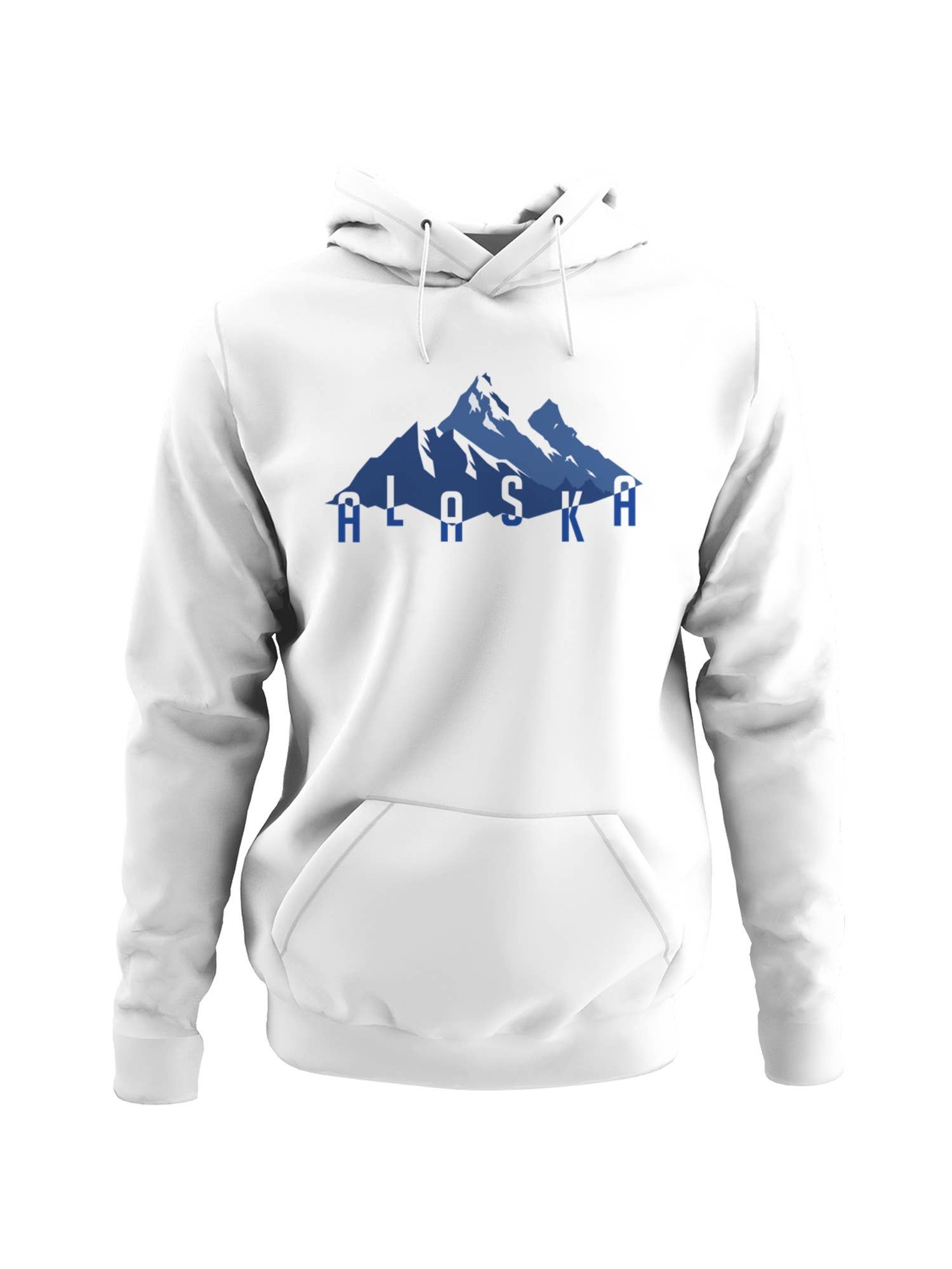 Alaska Mountain  Men's Hoodie T-Shirts, Sweatshirt | PodTeesHub.com