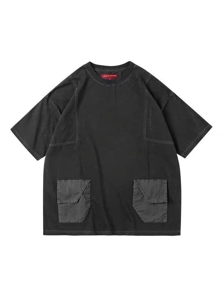 Other Cutting Rework Splicing Washed T Shirt Hoodie, Sweatshirt | PodTeesHub.com