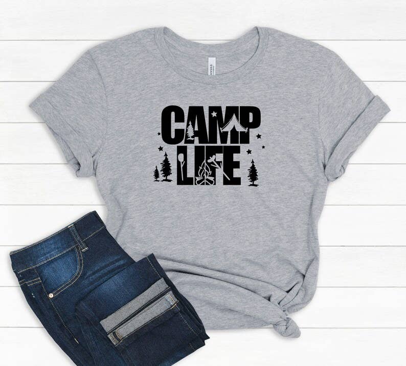 Camp Life Camping T-Shirt Hoodie, Sweatshirt | PodTeesHub.com