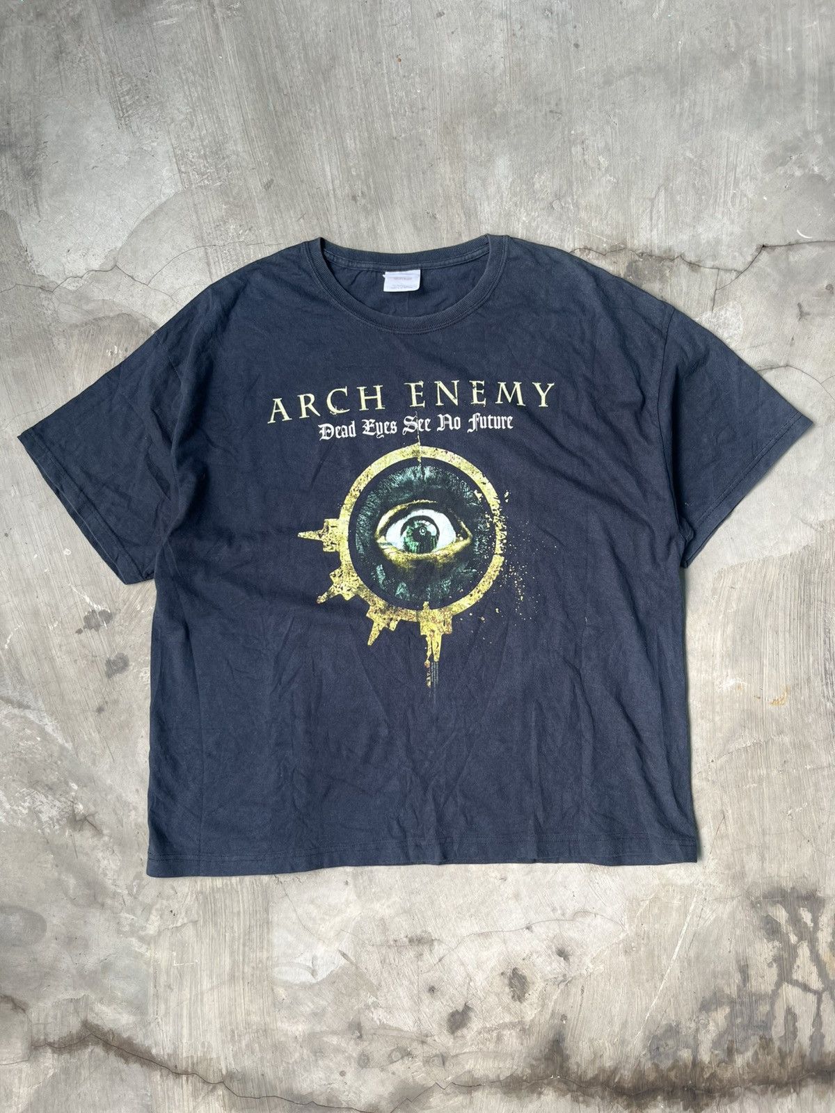 Band Tees Vintage 2000 S Arch Enemy Dead Eyes See No Future Tee Hoodie, Sweatshirt | PodTeesHub.com
