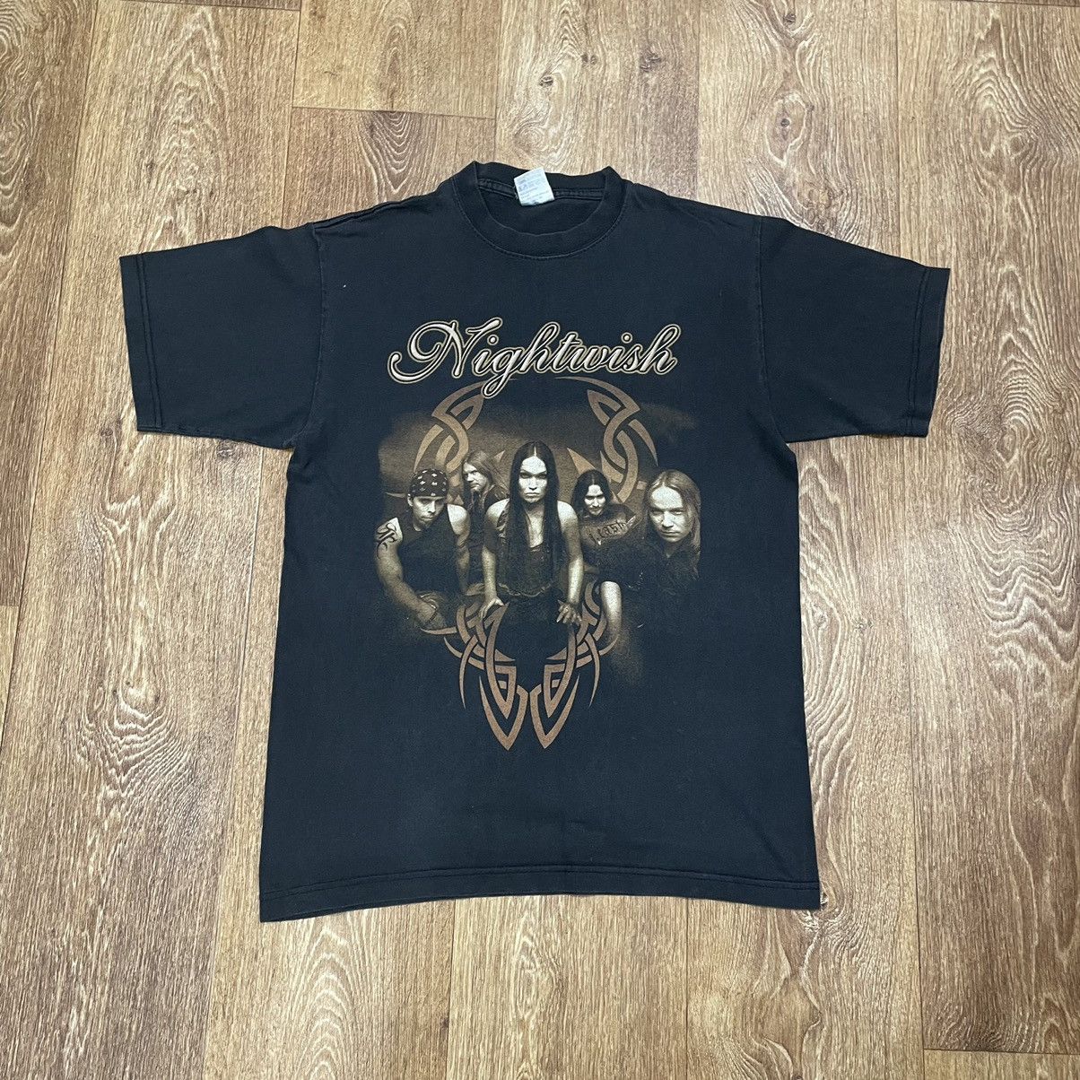 Band Tees Vintage Y2k Nightwish Band Tee Cof Rock Metal T Shirt Hoodie, Sweatshirt | PodTeesHub.com