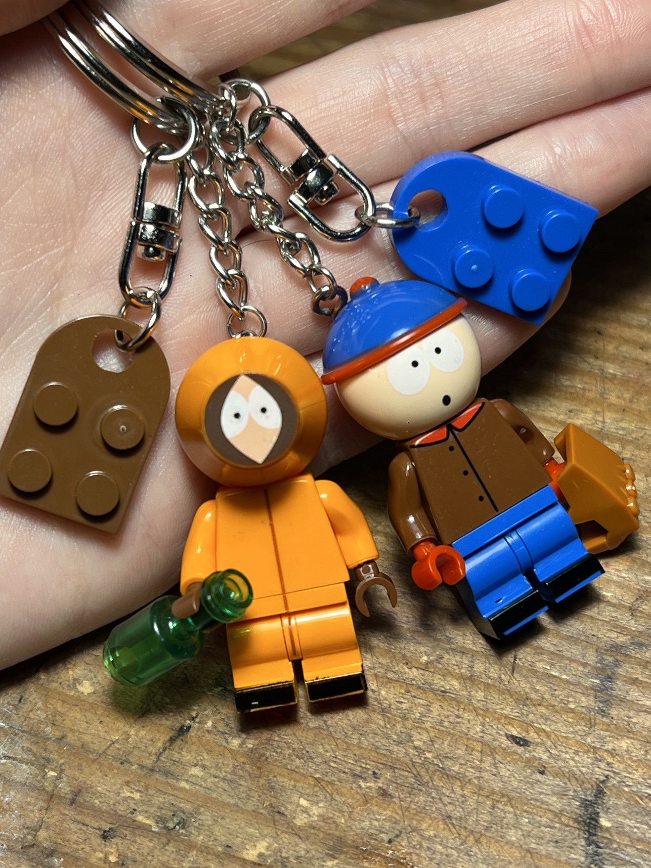 Other South Park Kenny Stan Minifigure Keychain Matching Keyring T-Shirts, Hoodie, Sweatshirt | PodTeesHub.com