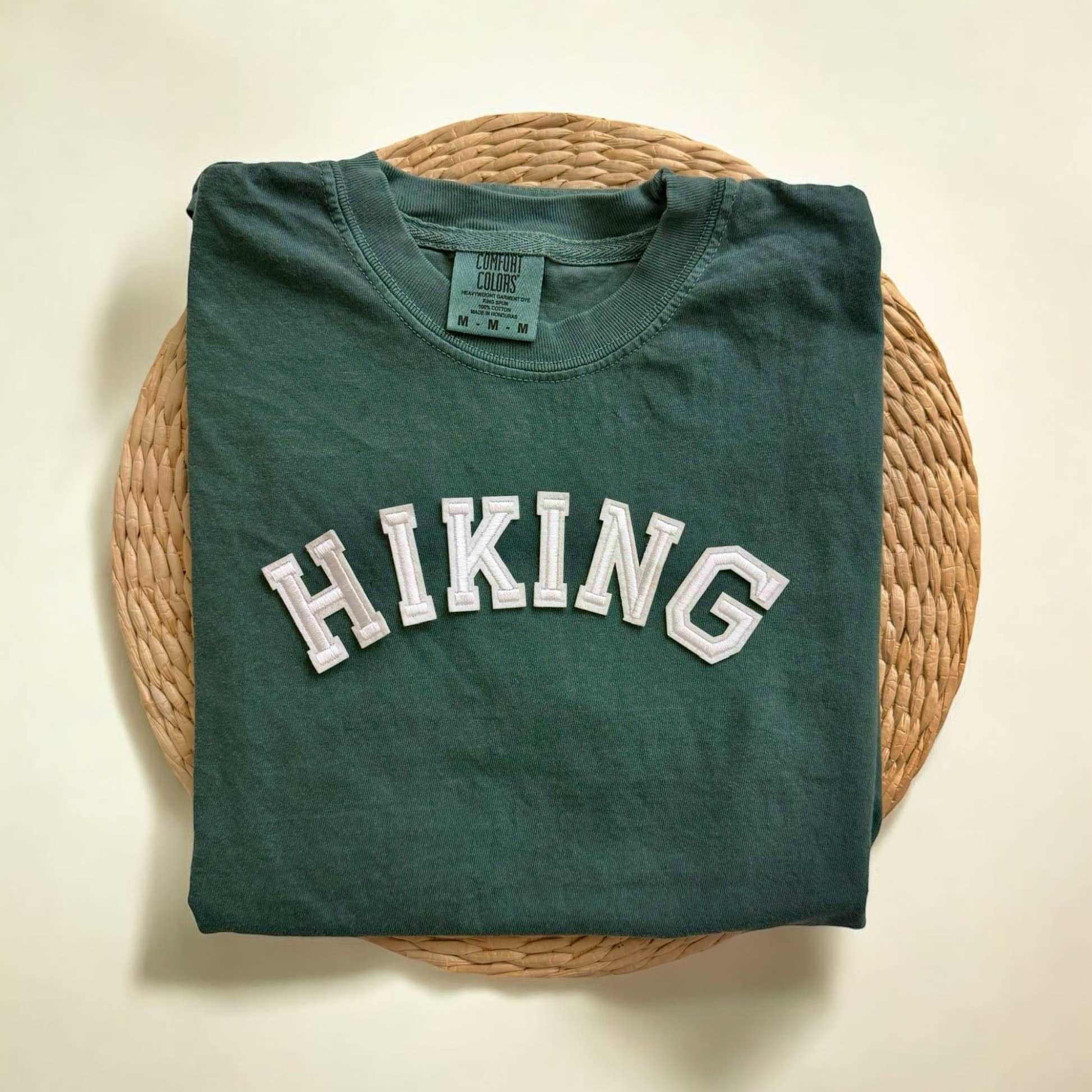 Hiking Comfort Colors Short Sleeve Shirt, Hiking Tees Hoodie, Sweatshirt | PodTeesHub.com