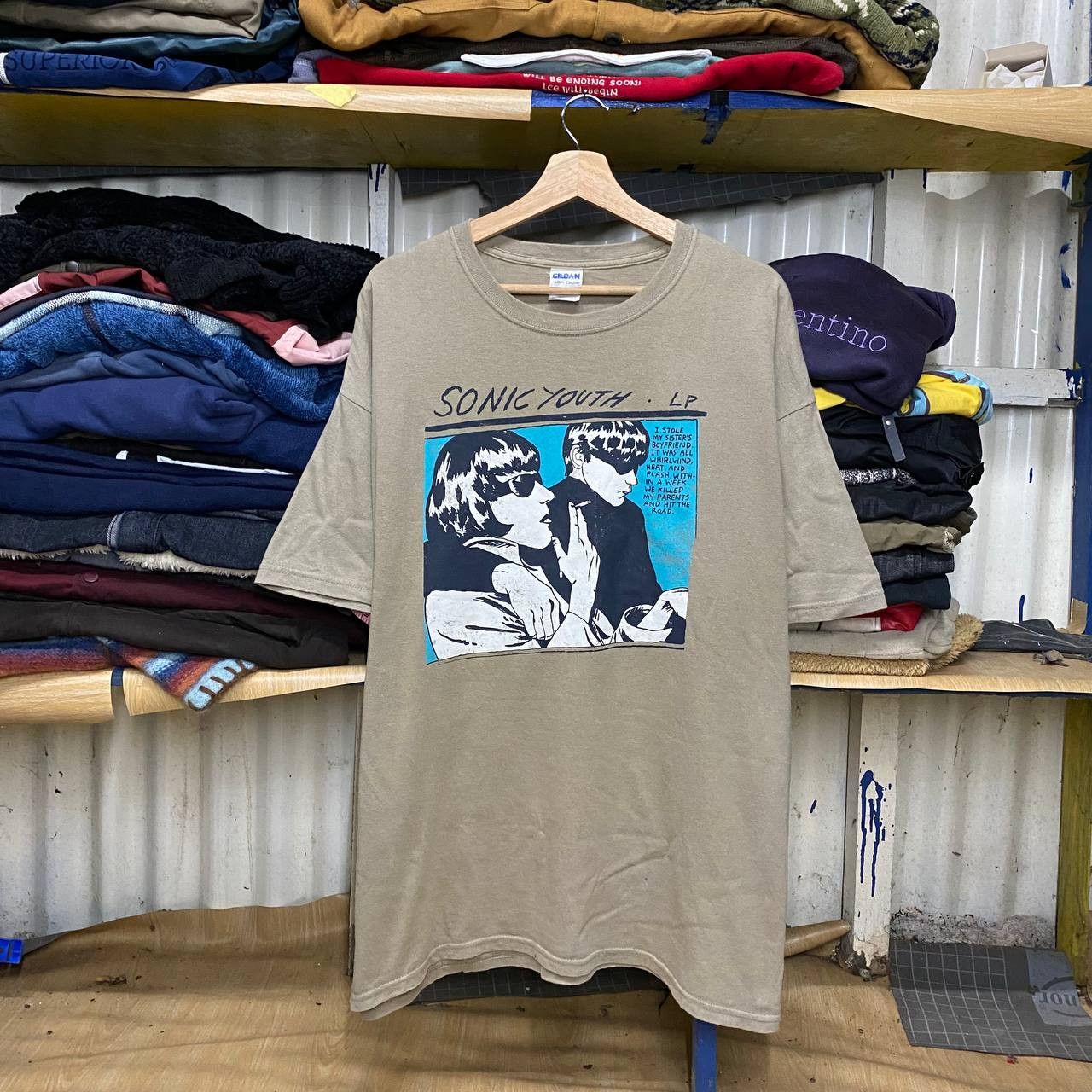 Tees Vintage Band Sonic Youth Tee Hoodie, Sweatshirt | PodTeesHub.com