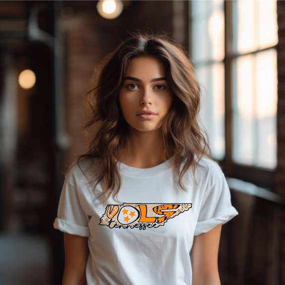 Tennessee Vols White T-Shirt Sale Hoodie, Sweatshirt | PodTeesHub.com