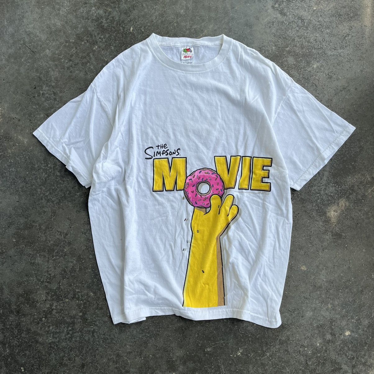 Vintage Simpsons Movie T Shirt Promo 2000 Xl Hoodie, Sweatshirt | PodTeesHub.com
