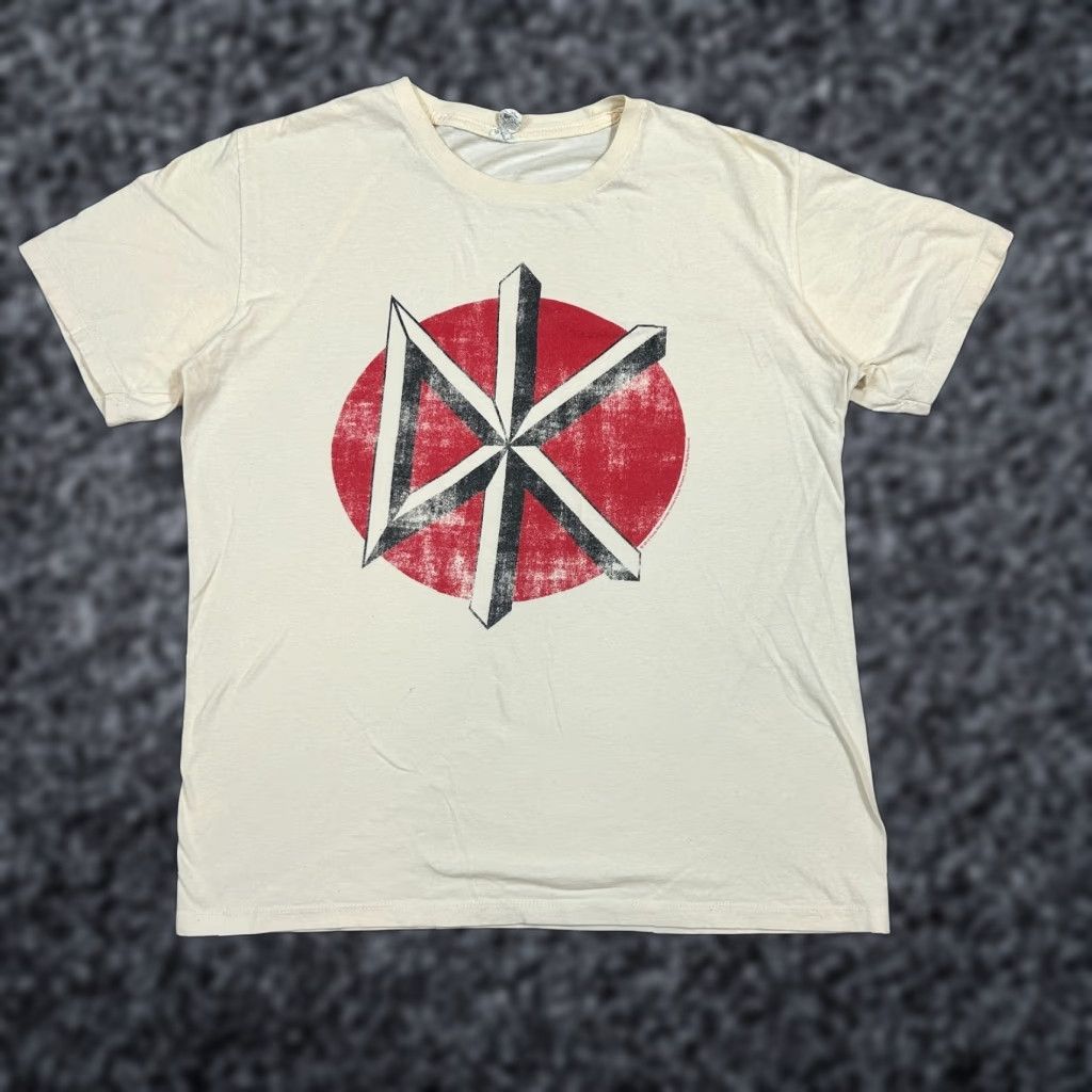 Vintage Dead Kennedys Y2k Era T Shirt Arrive Guide Punk Logo White Cotton L Shirt Mens Hoodie, Sweatshirt | PodTeesHub.com