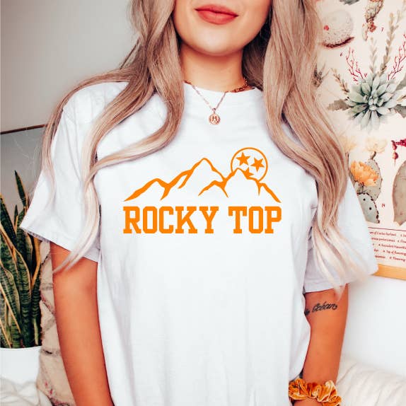 Rockytop Tshirt, White Hoodie, Sweatshirt | PodTeesHub.com