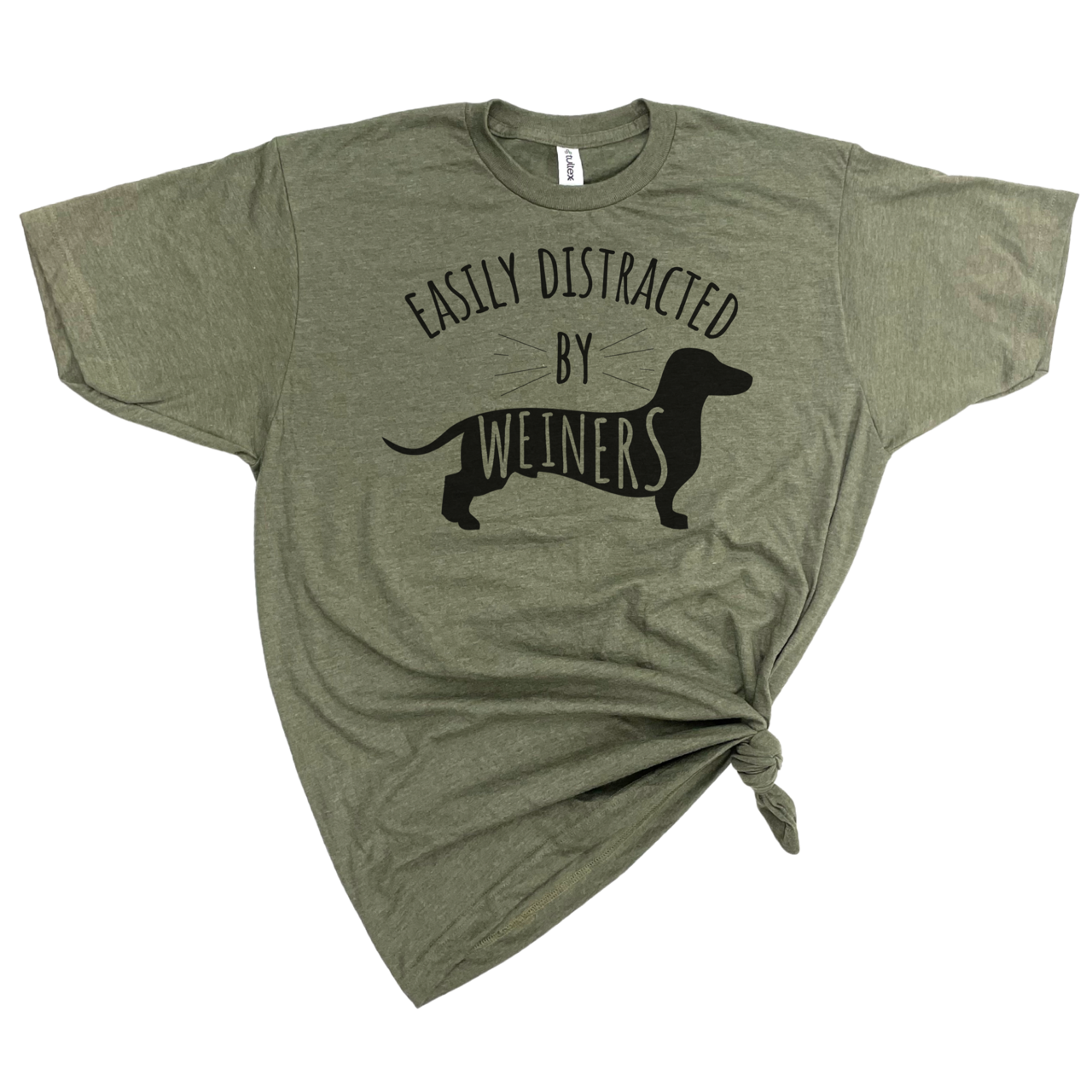 Easily Distracted By Wieners T-Shirt Hoodie, Sweatshirt | PodTeesHub.com
