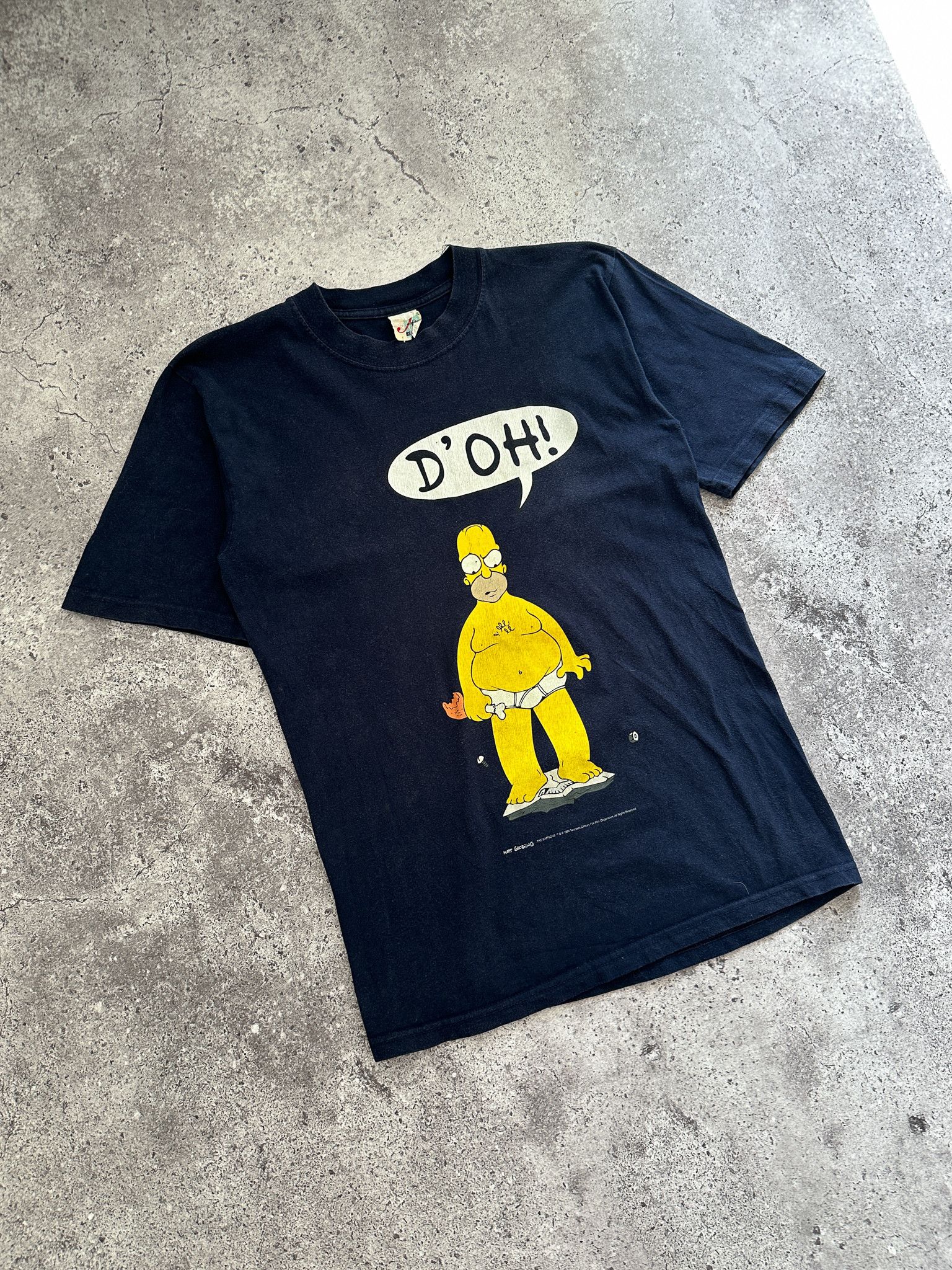 Vintage 1996 The Simpsons Homer T Shirt Hoodie, Sweatshirt | PodTeesHub.com