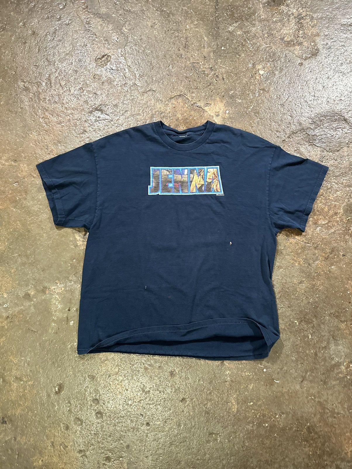 Vintage Jenna Jameson Shirt Xl Navy Rare Adult Porn Faded Hoodie, Sweatshirt | PodTeesHub.com