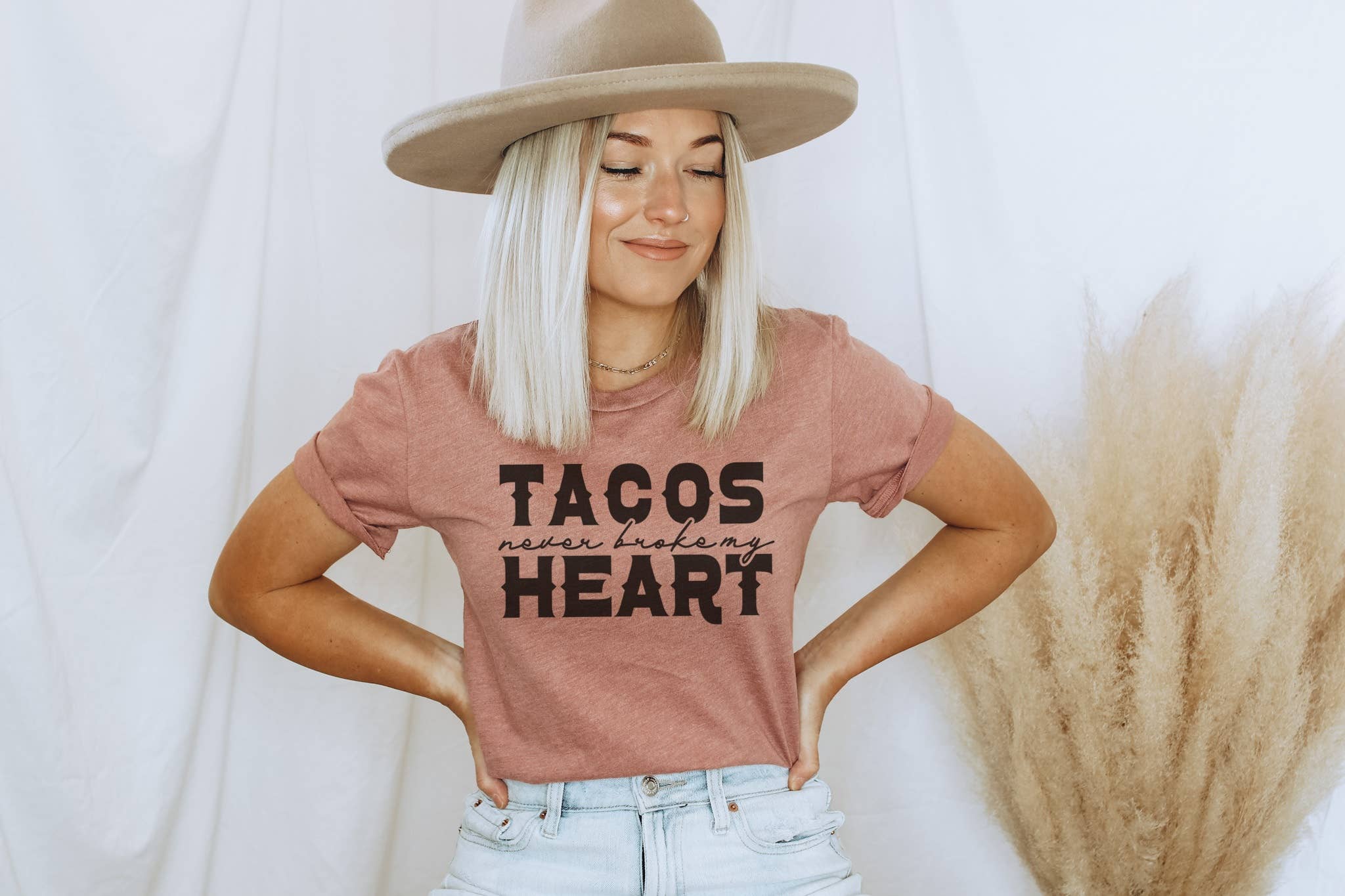 Tacos Never Broke My Heart Valentine Tee Hoodie, Sweatshirt | PodTeesHub.com