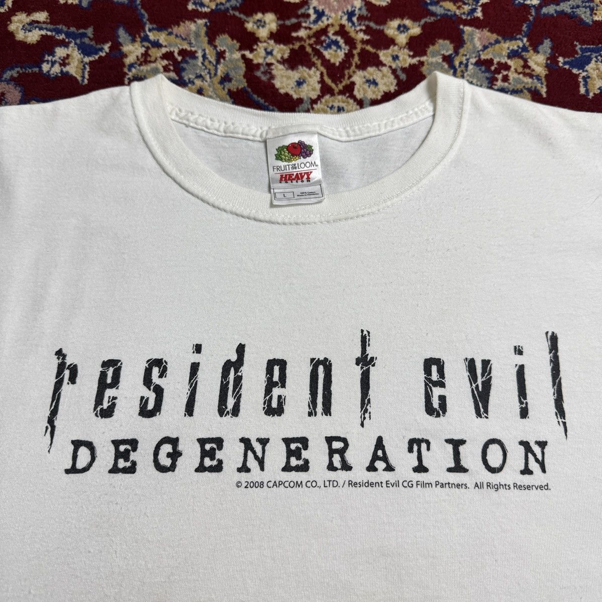 Playstation 2000s Resident Evil Degeneration Video Game Movie Promo Tee Hoodie, Sweatshirt | PodTeesHub.com